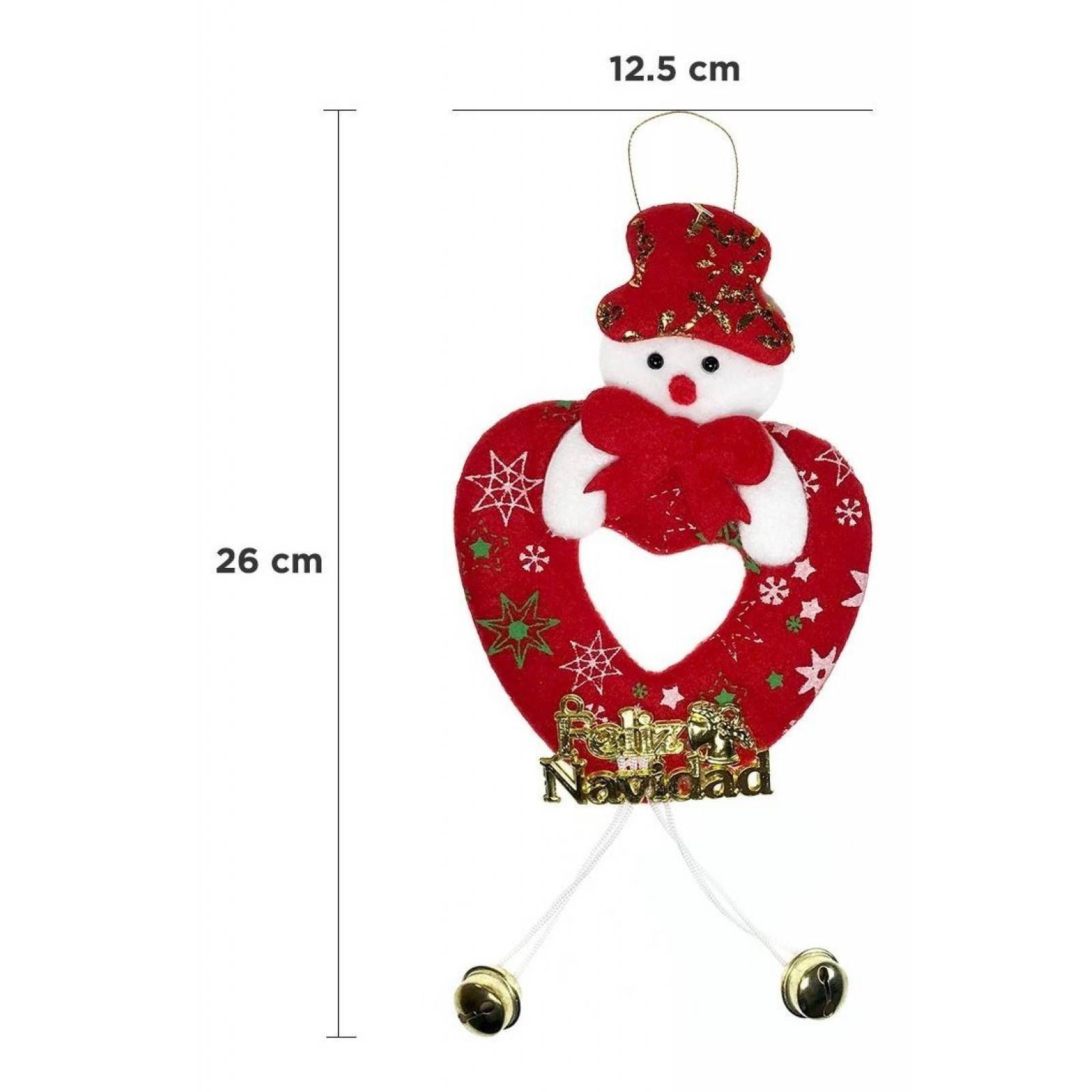 Adornos Navideños Para Arbol Navidad Muñecos Colgantes 8pzs 