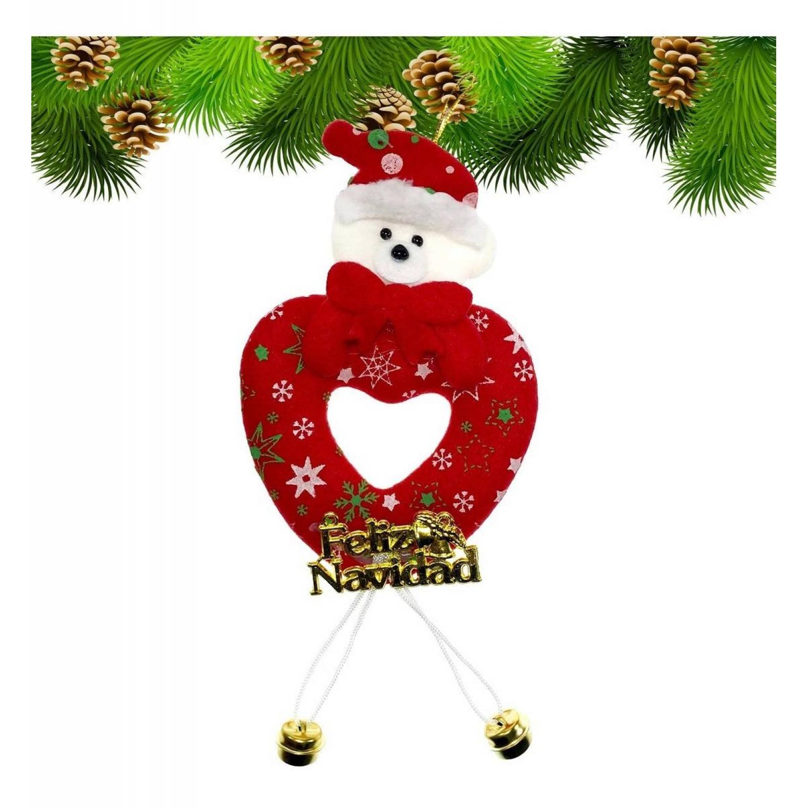 Adornos Navideños Para Arbol Navidad Muñecos Colgantes 8pzs 