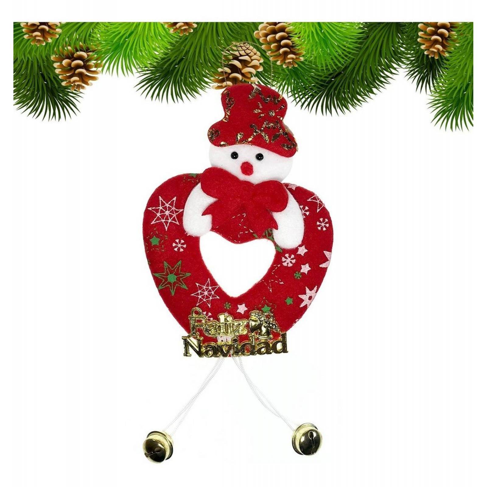 Adornos Navideños Para Arbol Navidad Muñecos Colgantes 8pzs 