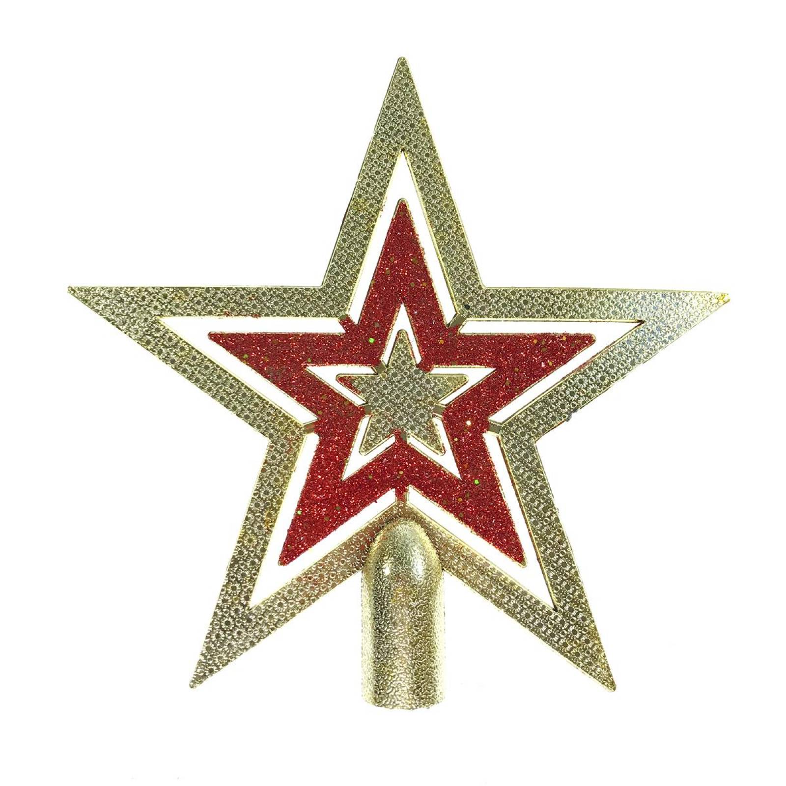 Estrella de Belen Navideña Para Arbol Navidad 14 cm 