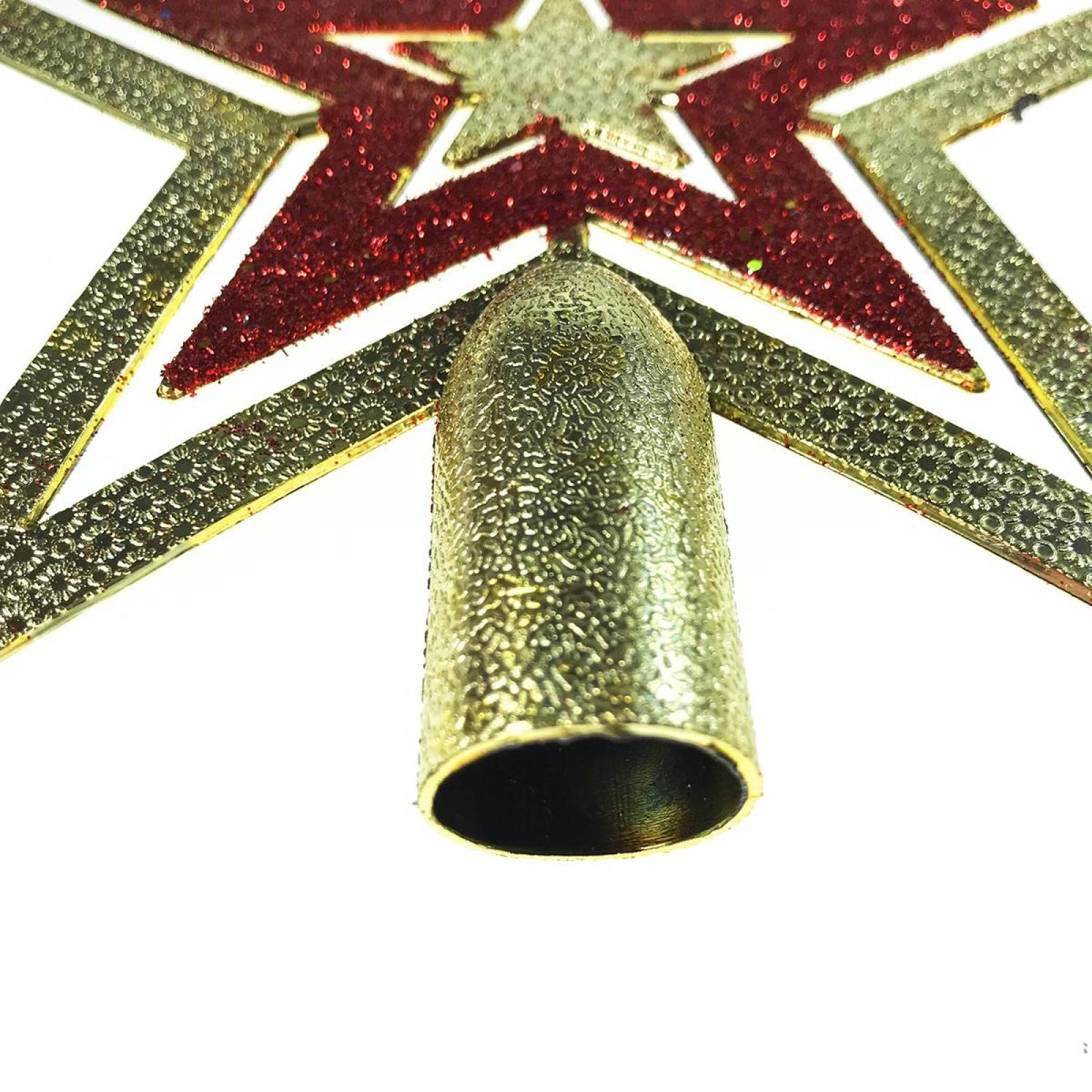 Estrella de Belen Navideña Para Arbol Navidad 14 cm 