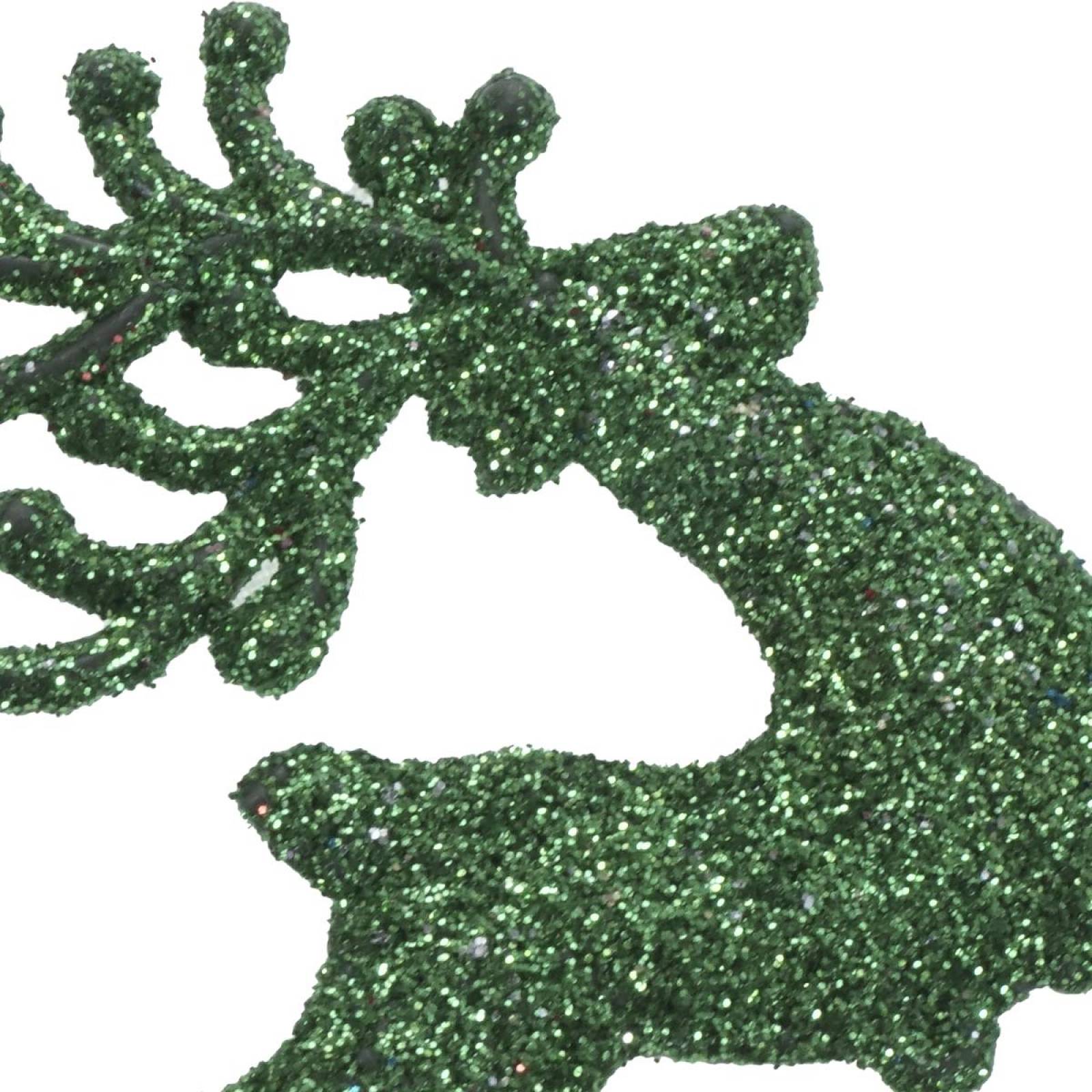 Reno Navideños Adornos Colgantes Para Arbol Navidad 12 pz 