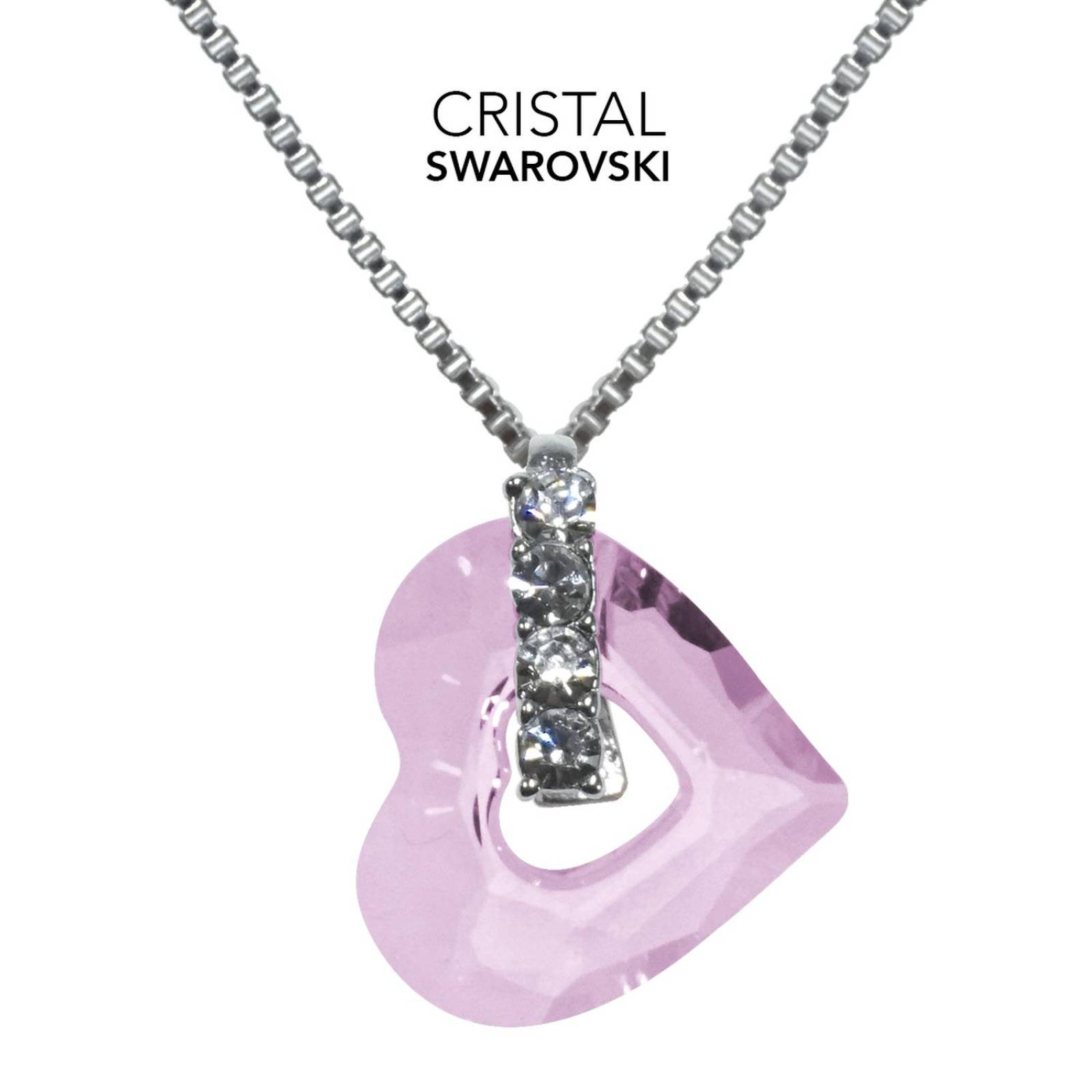 Collar con Cristal Swarovski en Baño de oro 18k JA858 M