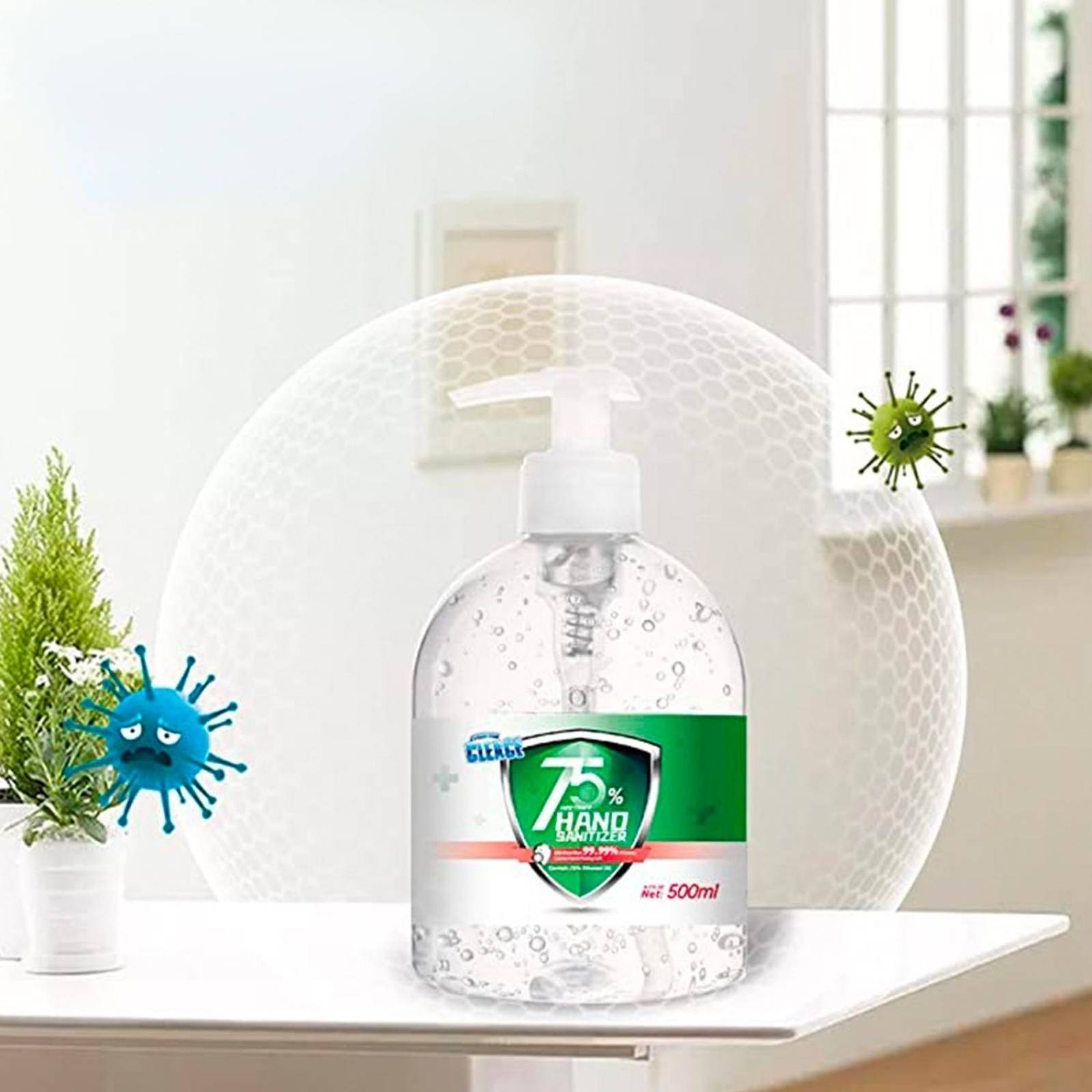 Gel Antibacterial Desinfectante D Manos 500ml 