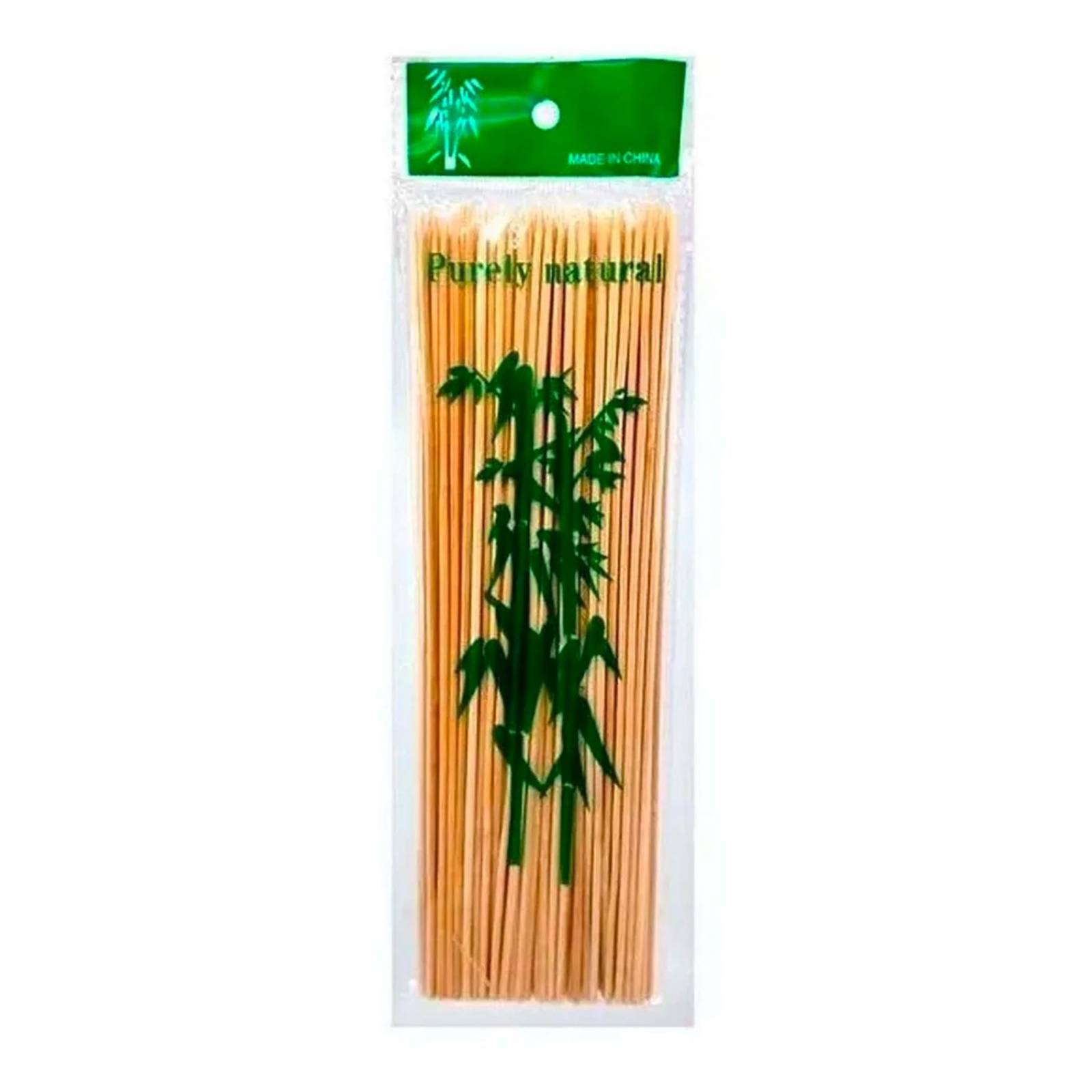 Palillos D Bambu Palillos Brochetas Varios Tamaños 360 Pz 