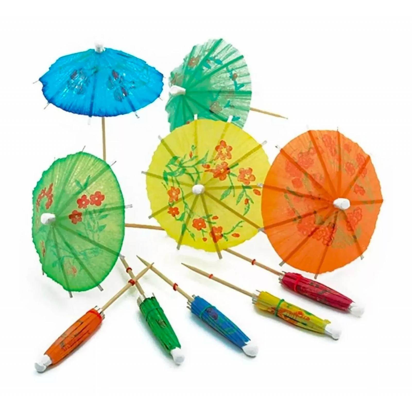 Palillo De Sombrilla Coctel Hawai Tropical Bebidas 500 pz 