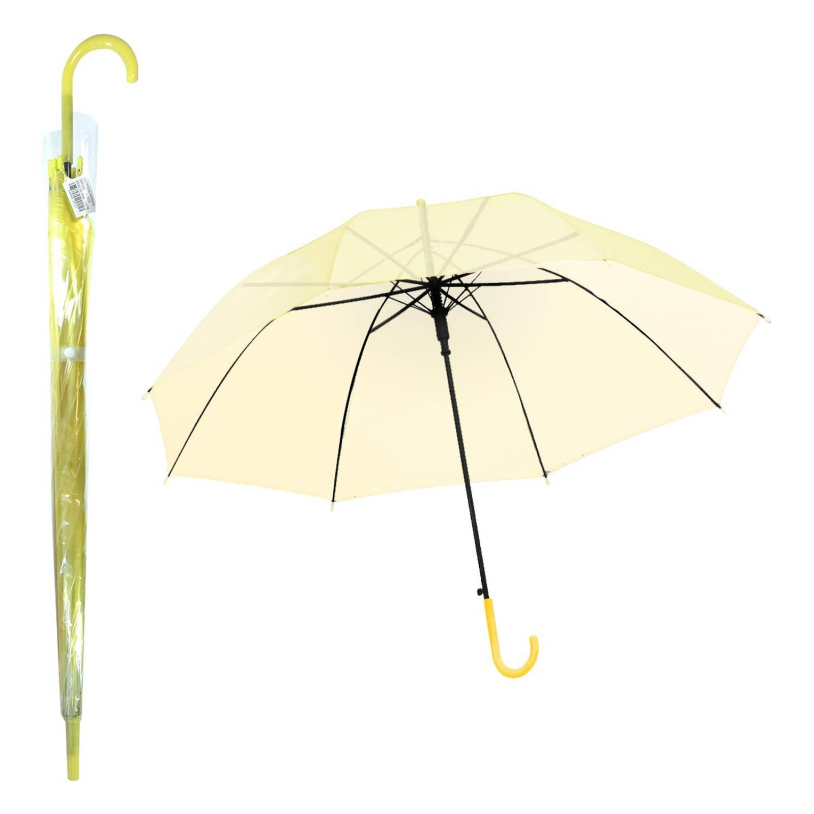 Paraguas Transparente Sombrilla para lluvia 1 pz 