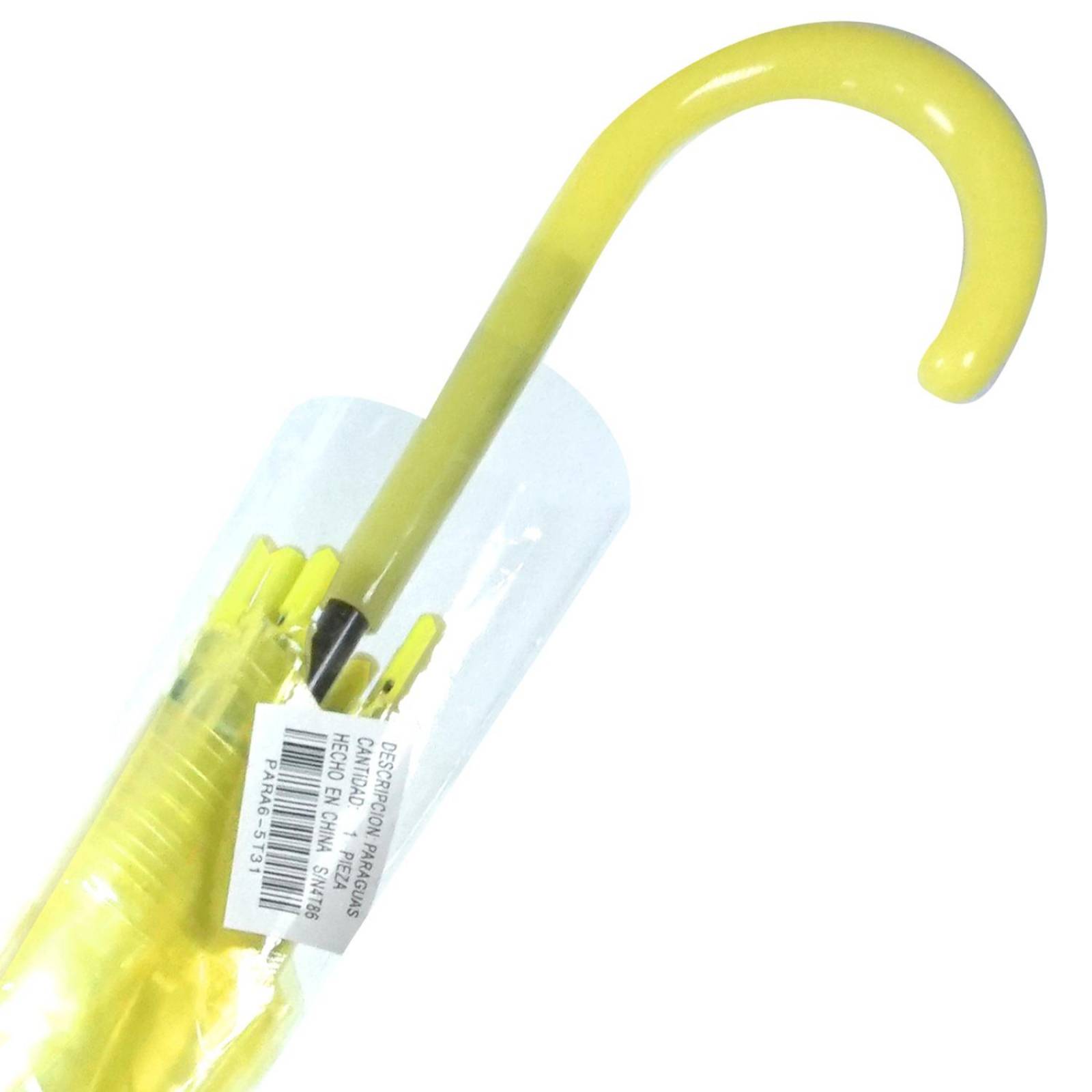 Paraguas Transparente Sombrilla para lluvia 1 pz 