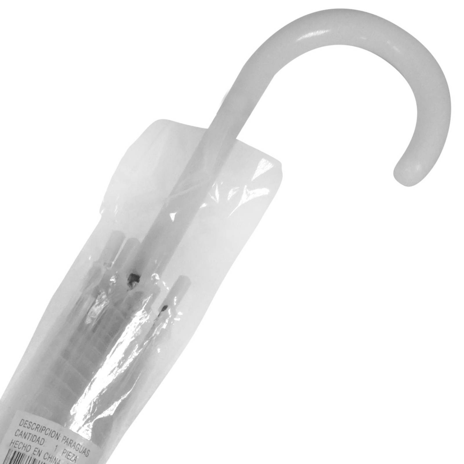 Paraguas Transparente Sombrilla para lluvia 1 pz 