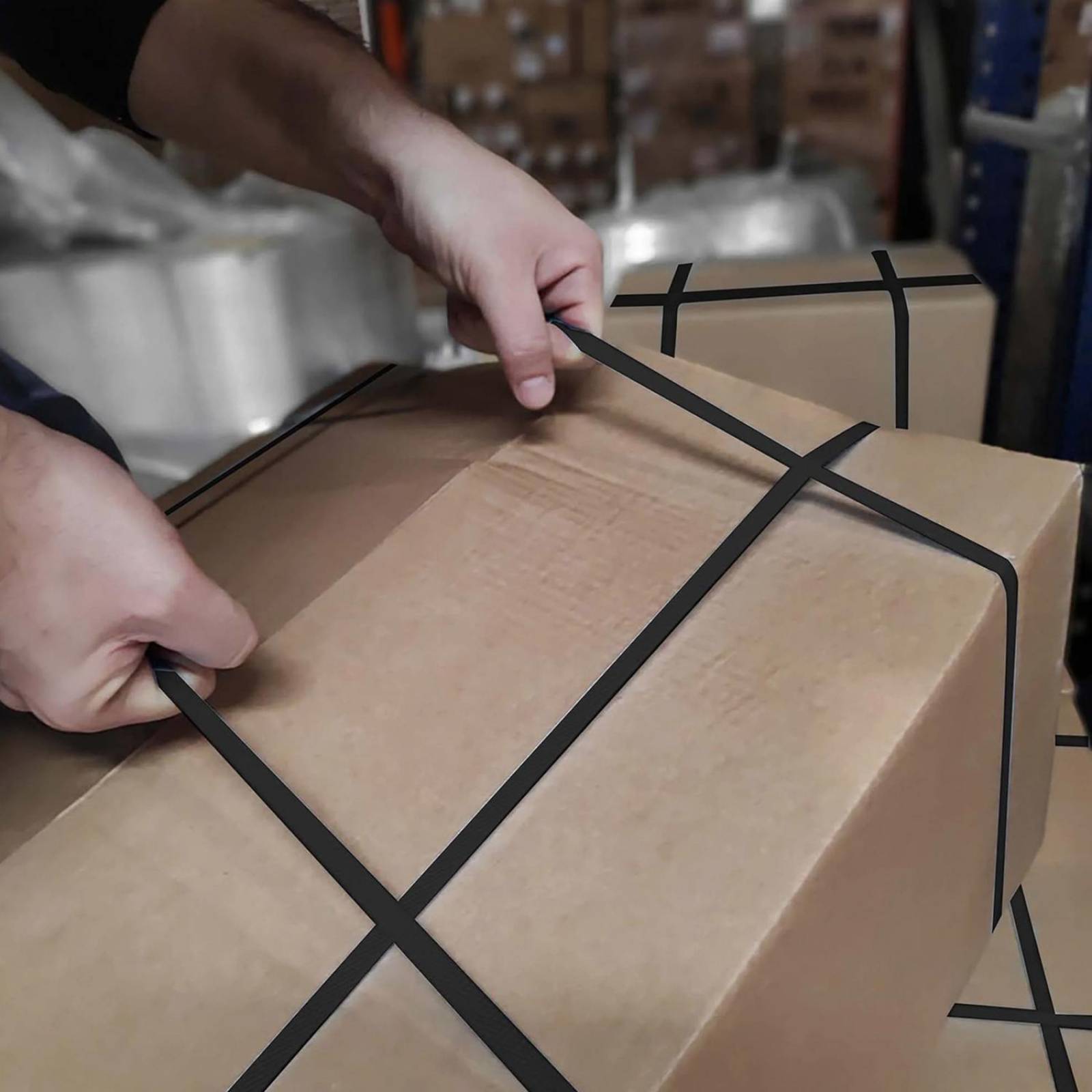 Fleje plástico empaque uso Manual Polipro 6kg 12mm 700m 