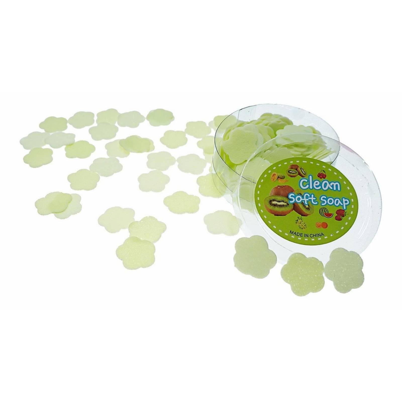 Láminas De Jabón Para Manos Papel Jabon Portátil 6pzs Mixto