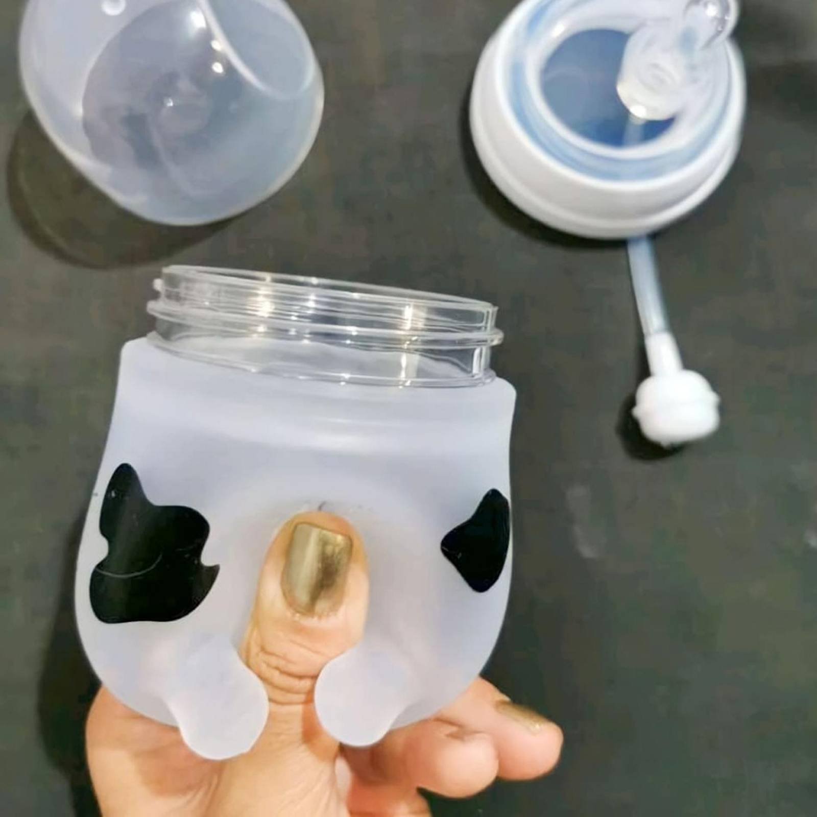 Mamila de silicon Biberon Coreano chupete  Bebes 150ml 1 pz 