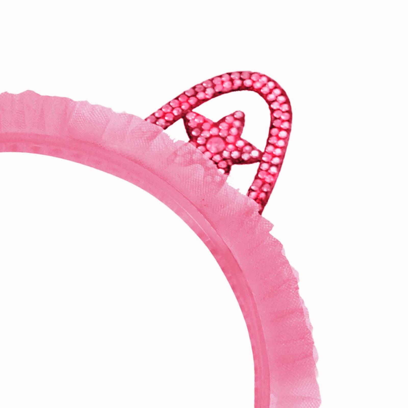 Diadema De Orejas De Gato Con Brillo Para Niña 6pz Colores Multicolor Estrella