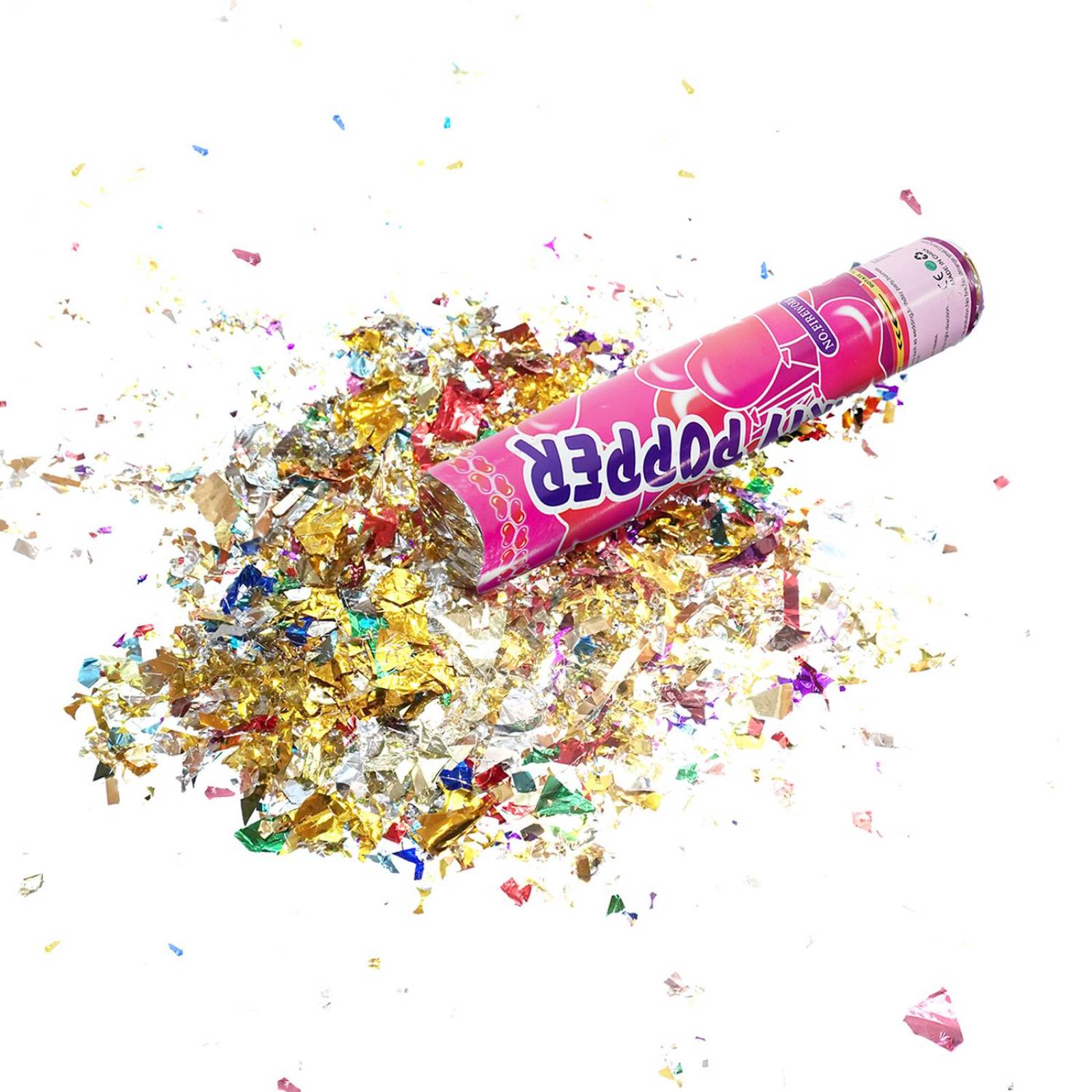 Cañon Confeti Lanza Confeti Bazuca 5 pz .