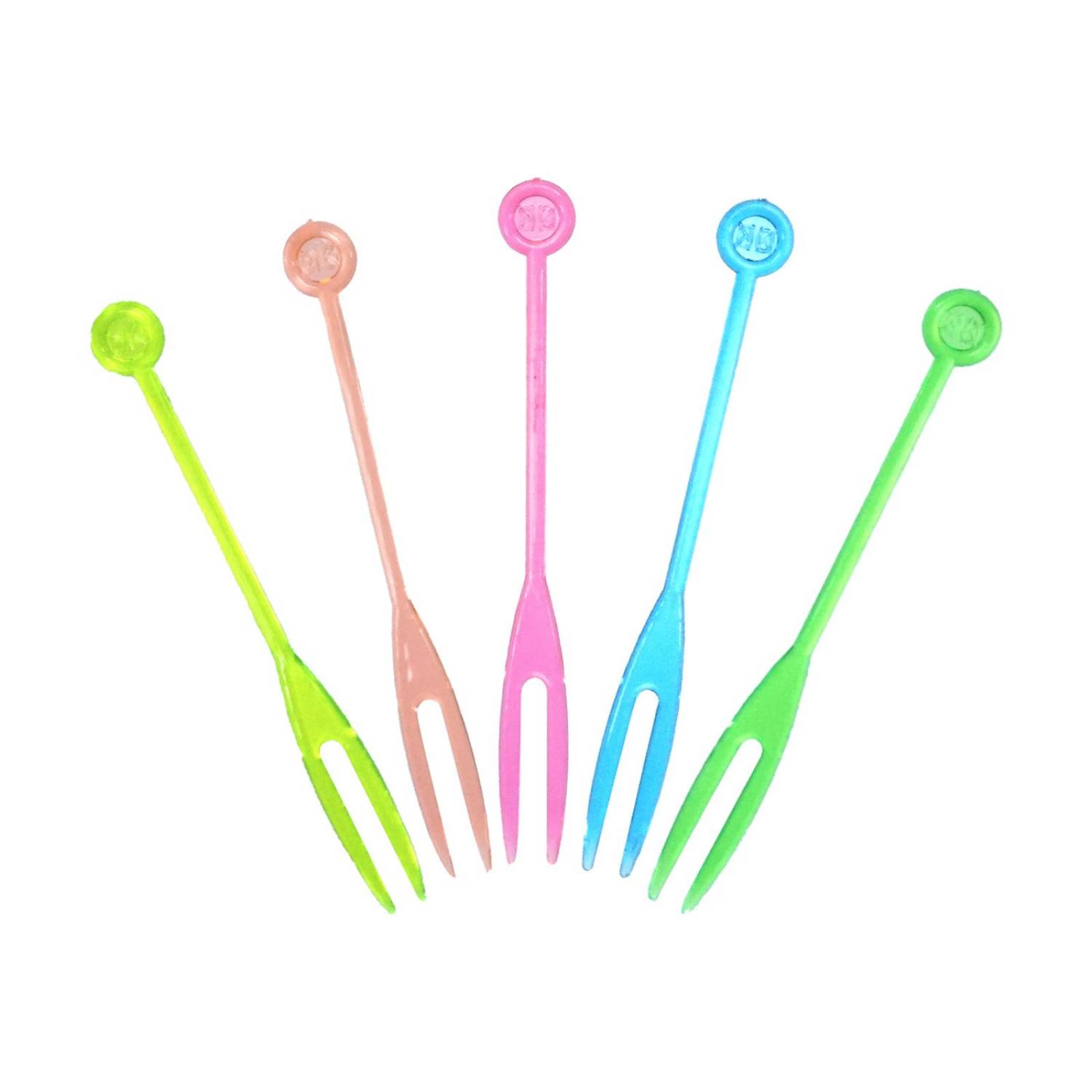 Palillos De Plastico Coctel Y Fiestas 250pzs A Elegir Diseño OK