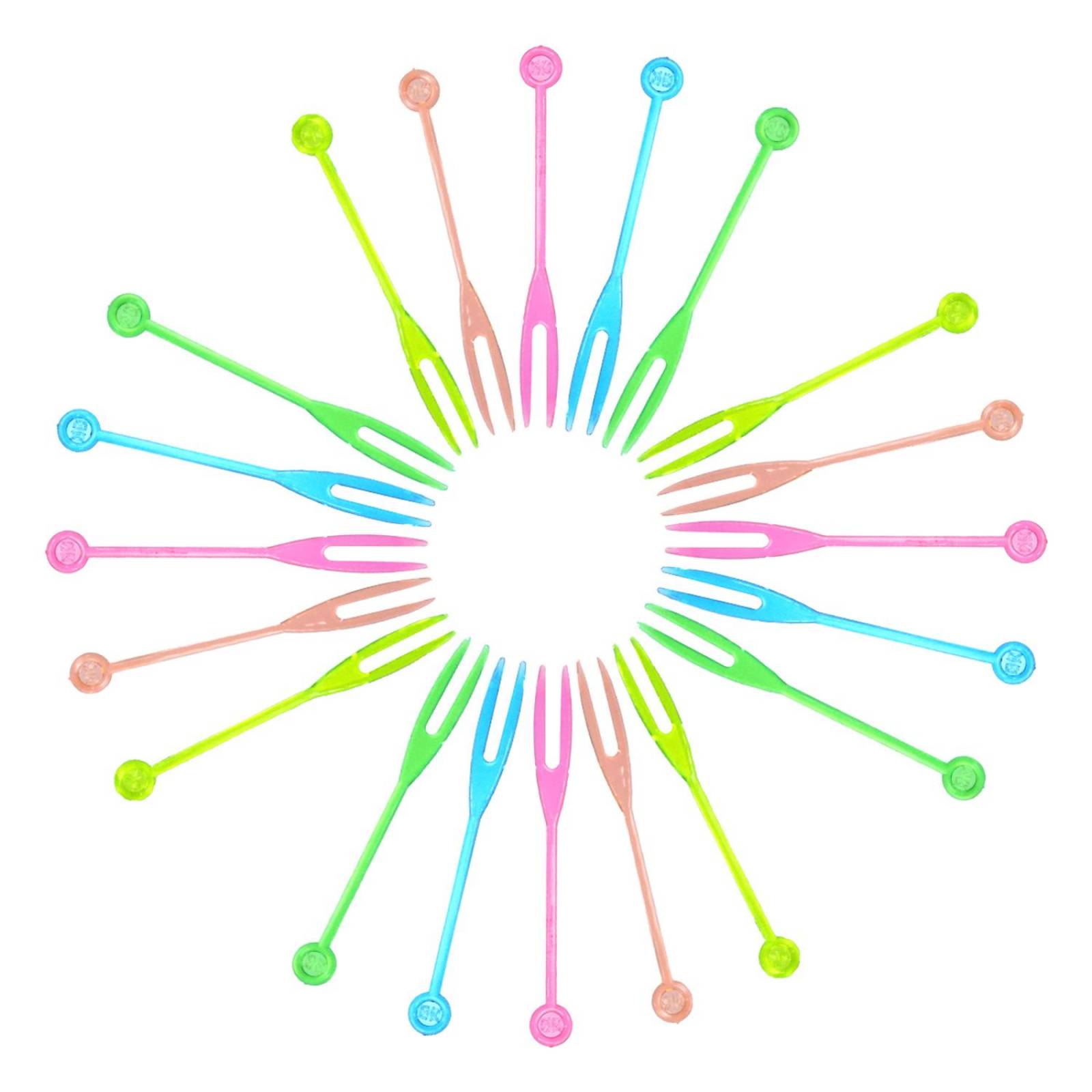 Palillos De Plastico Coctel Y Fiestas 250pzs A Elegir Diseño OK