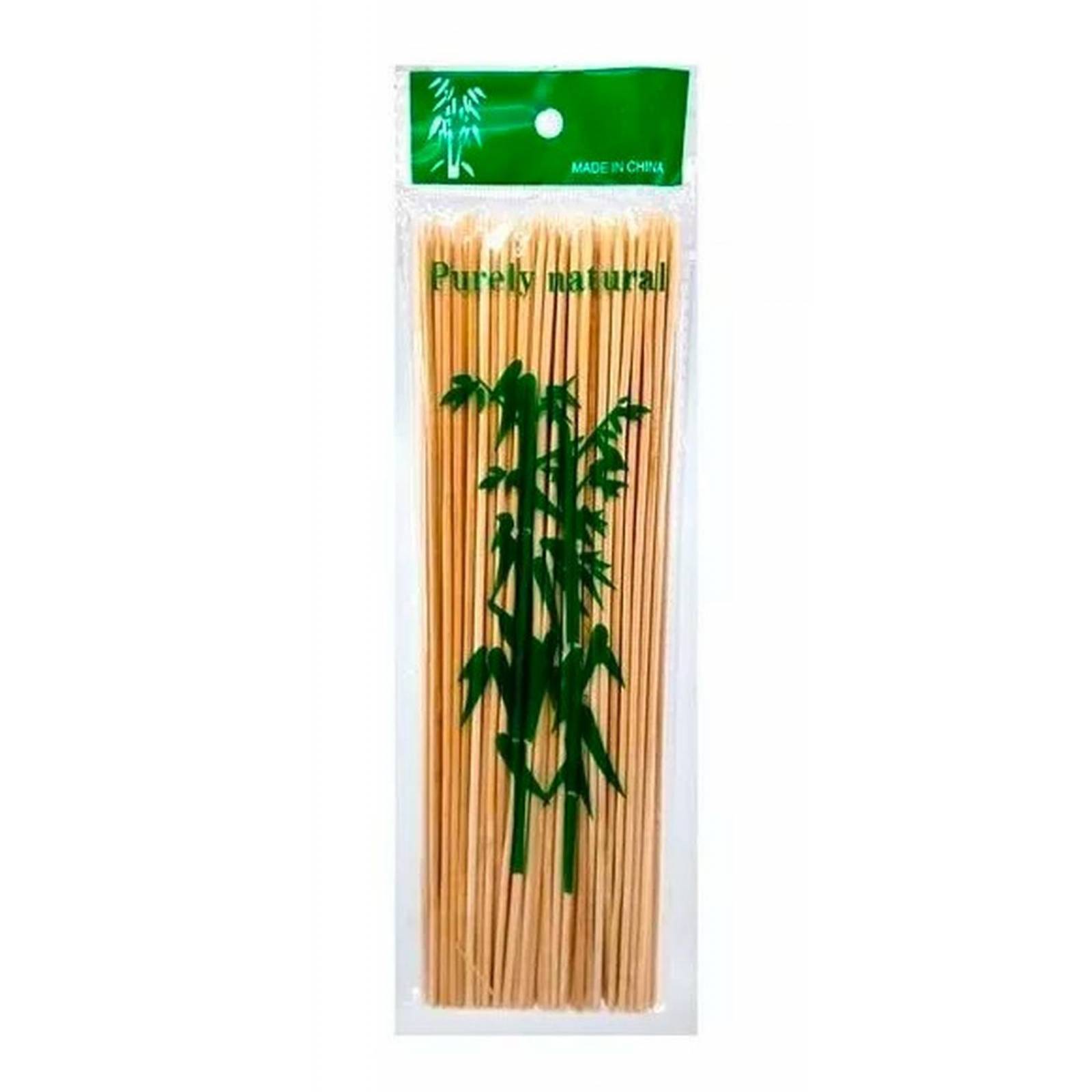 Palillos De Bambu Para Brochetas 30 cm 450 pz 