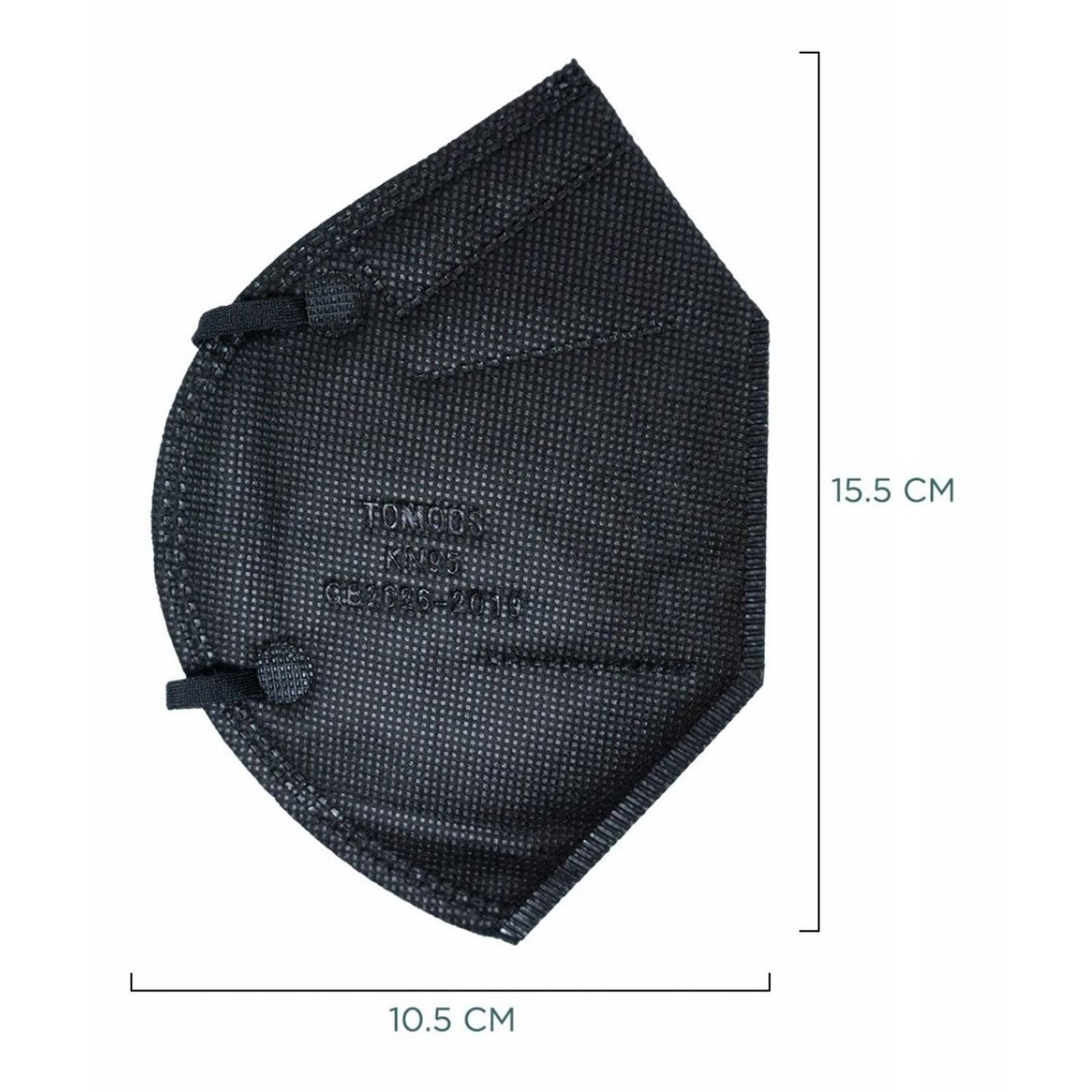 Kn95 Mascarillas Cubrebocas 100 Pzs Colores Tomods Calidad 