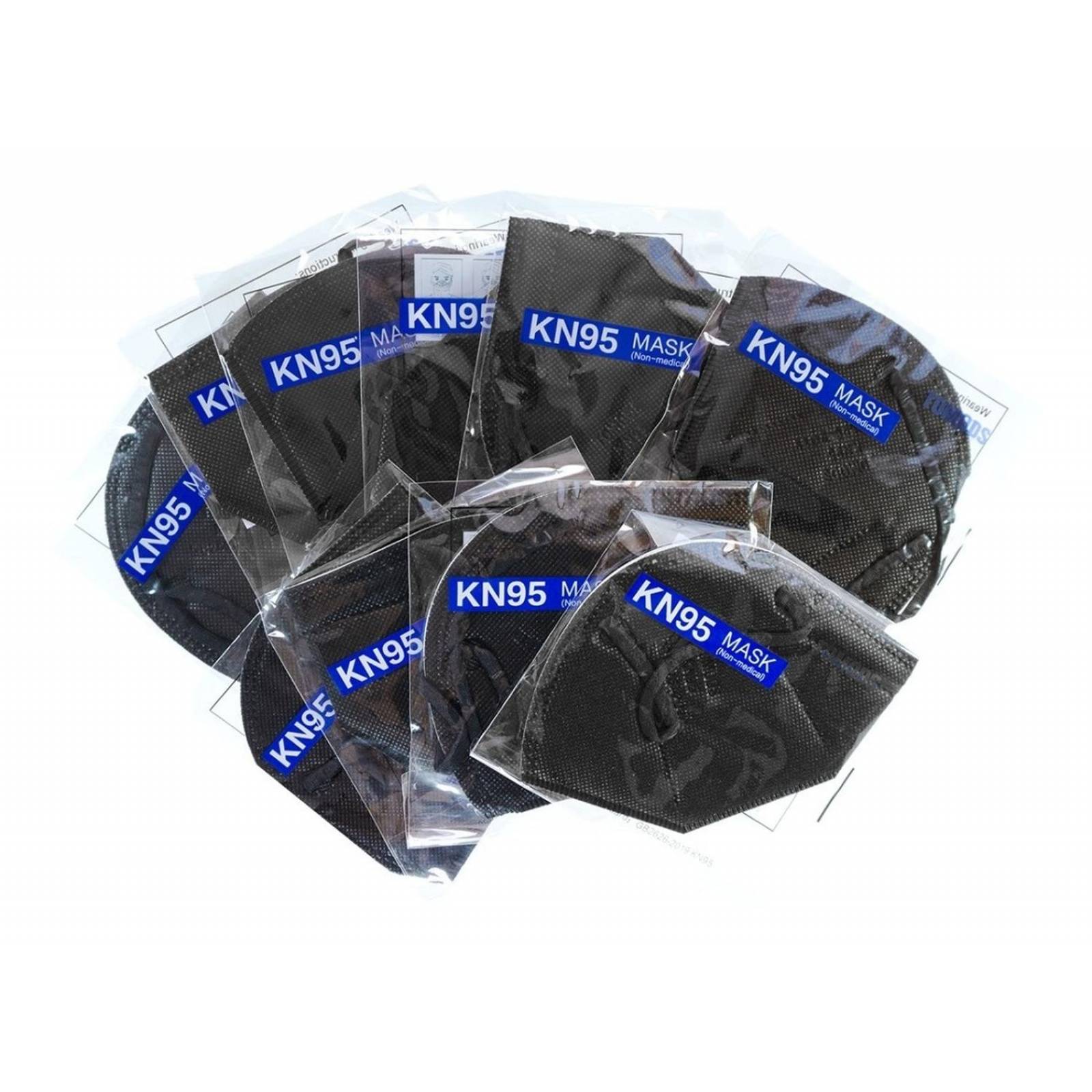 Kn95 Mascarillas Cubrebocas 100 Pzs Colores Tomods Calidad 