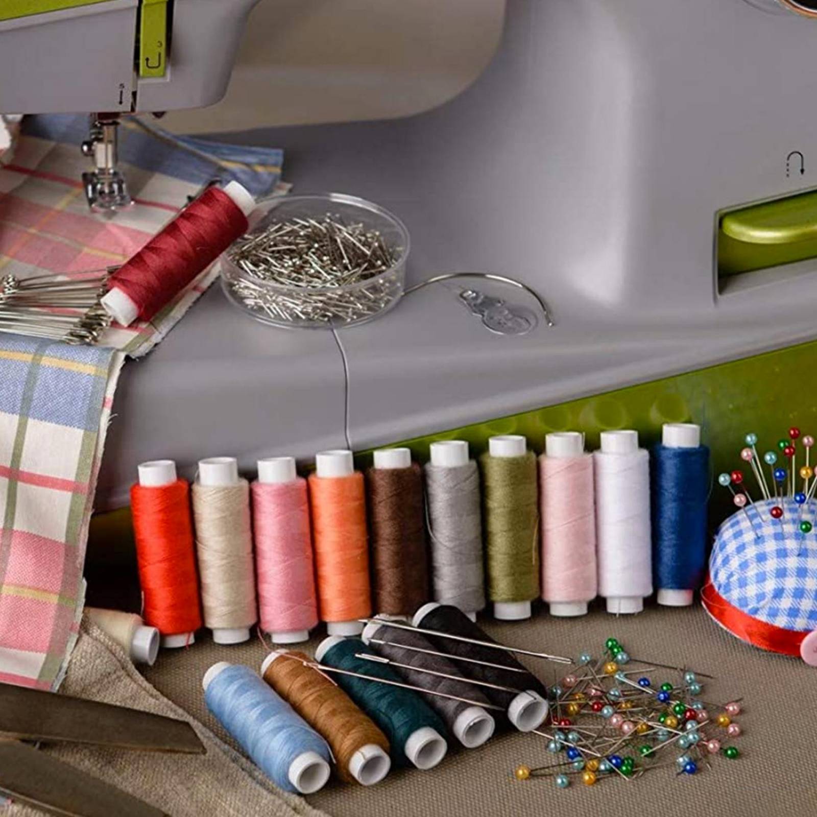 Agujas Para Coser a mano 26 agujas y 1 ensartador 