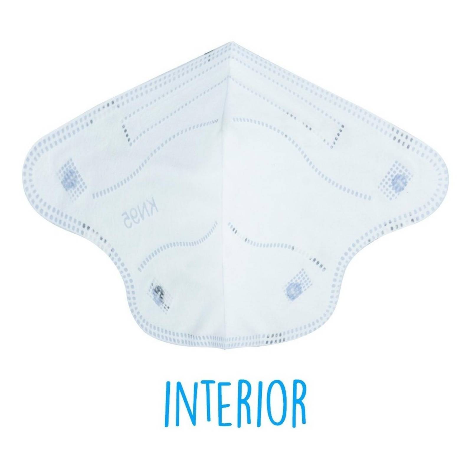 10 Cubrebocas kn95 Infantil Certificado, con 4 capas de protección, Edad sugerida 4 a 10 años. Mascarilla fabricada en  polipropileno, algodon y elástico, desechable.