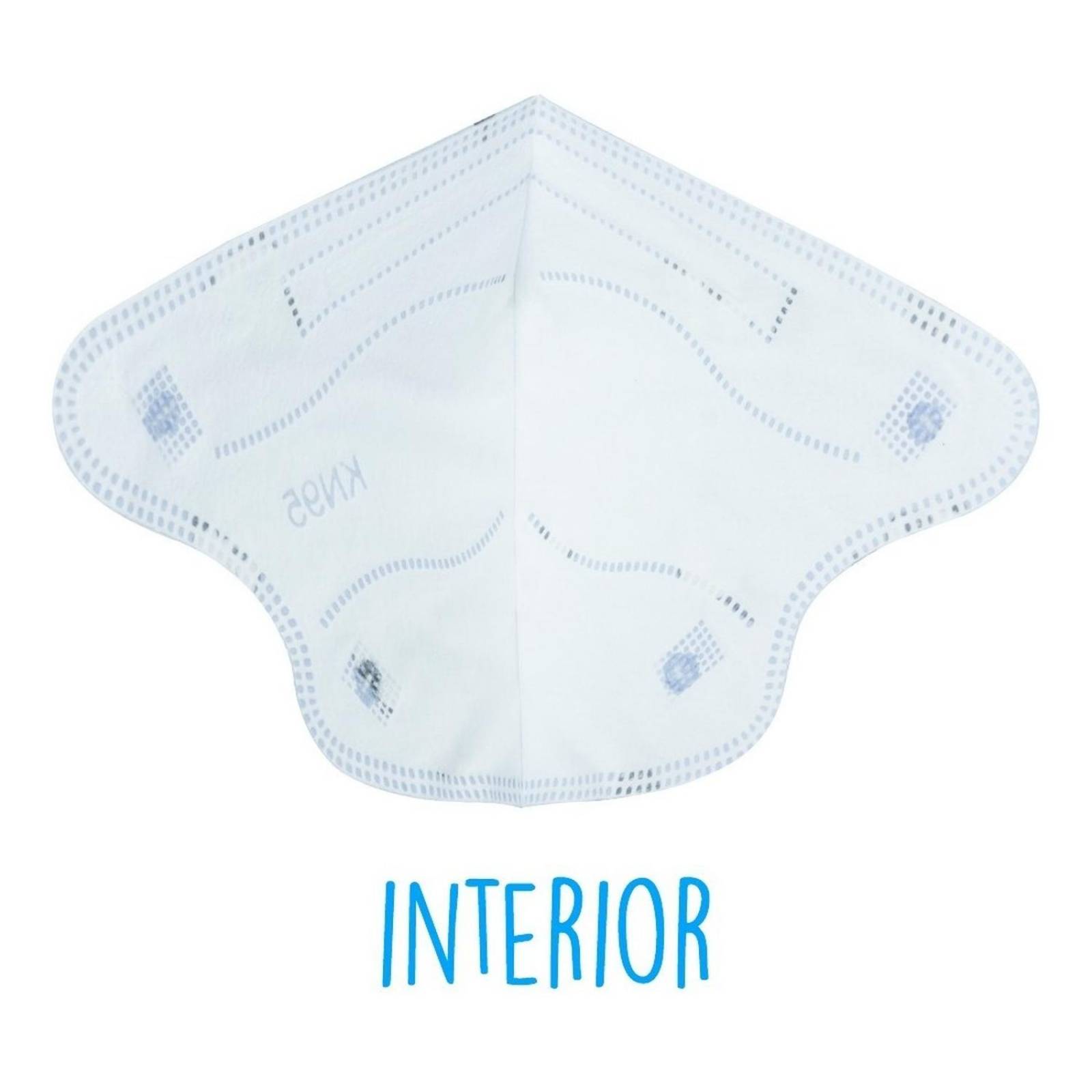 10 Cubrebocas kn95 Infantil Certificado, con 4 capas de protección, Edad sugerida 4 a 10 años. Mascarilla fabricada en polipropileno, algodon y elástico, desechable.