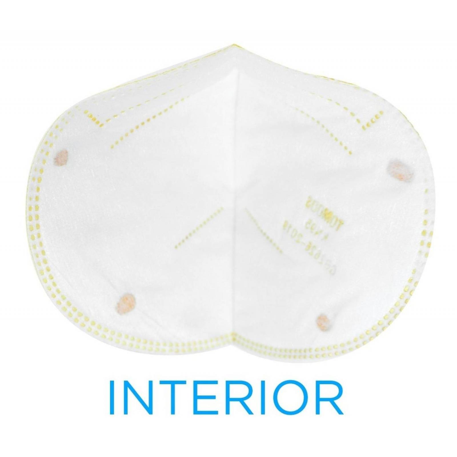 12 Cubrebocas Kn95 Tomods Certificado Con 4 Capas De Protección Para Adulto. Mascarilla Fabricada En Polipropileno, Algodón Y Elástico, Desechables.