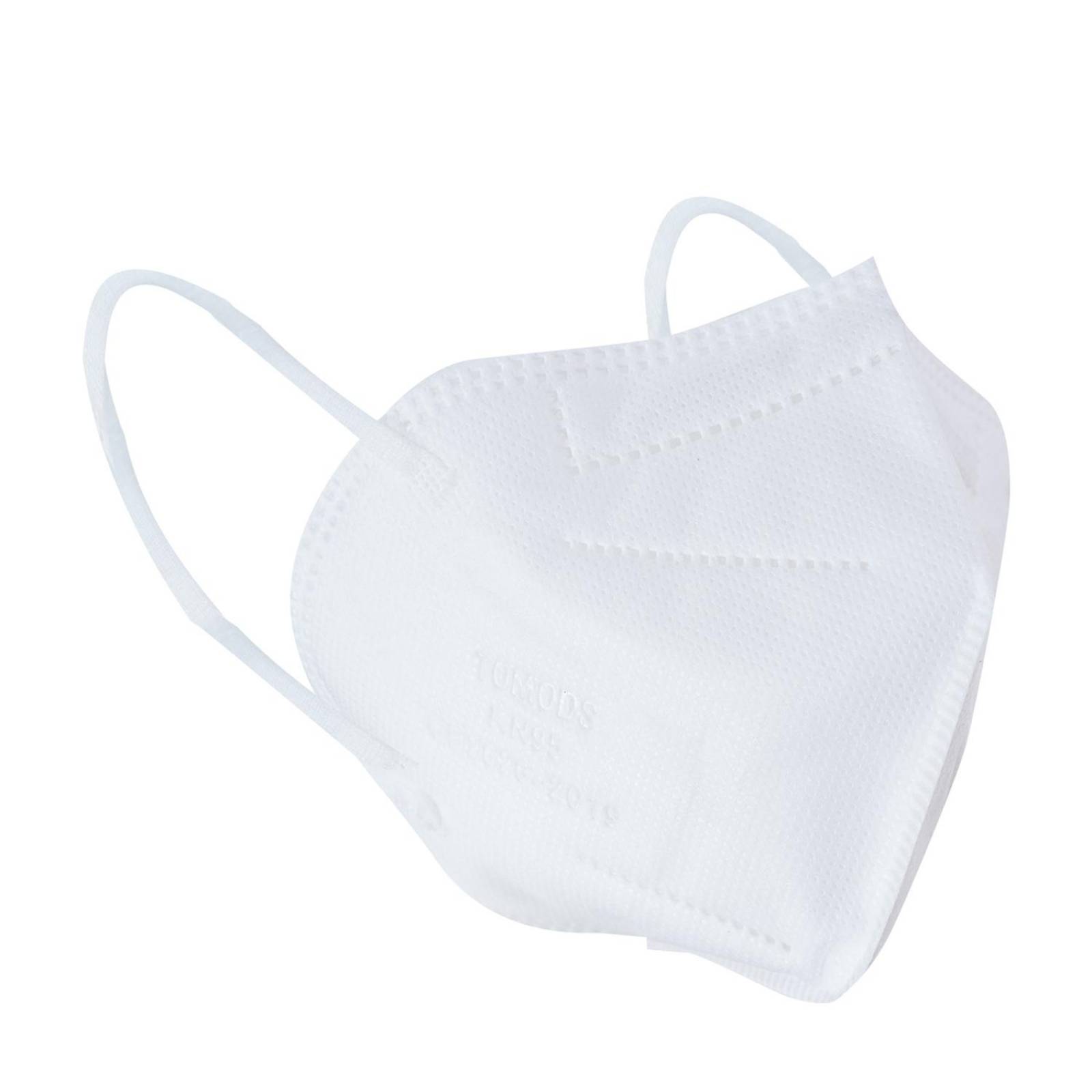 Cubrebocas Kn95 Tomods Mascarillas Certificados Caja 10 Pzs Blanco.