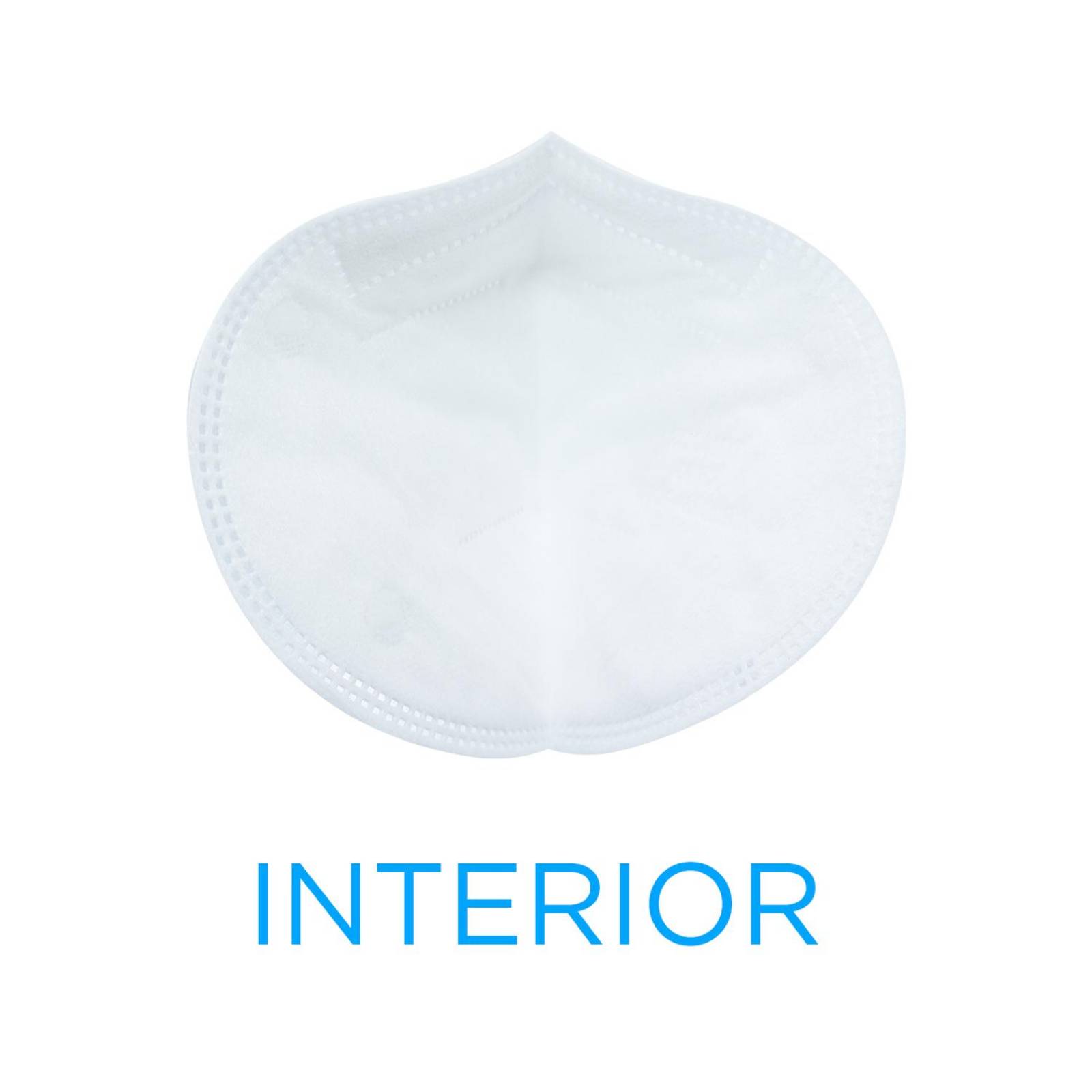 Cubrebocas Kn95 Tomods Mascarillas Certificados Caja 10 Pzs Blanco.