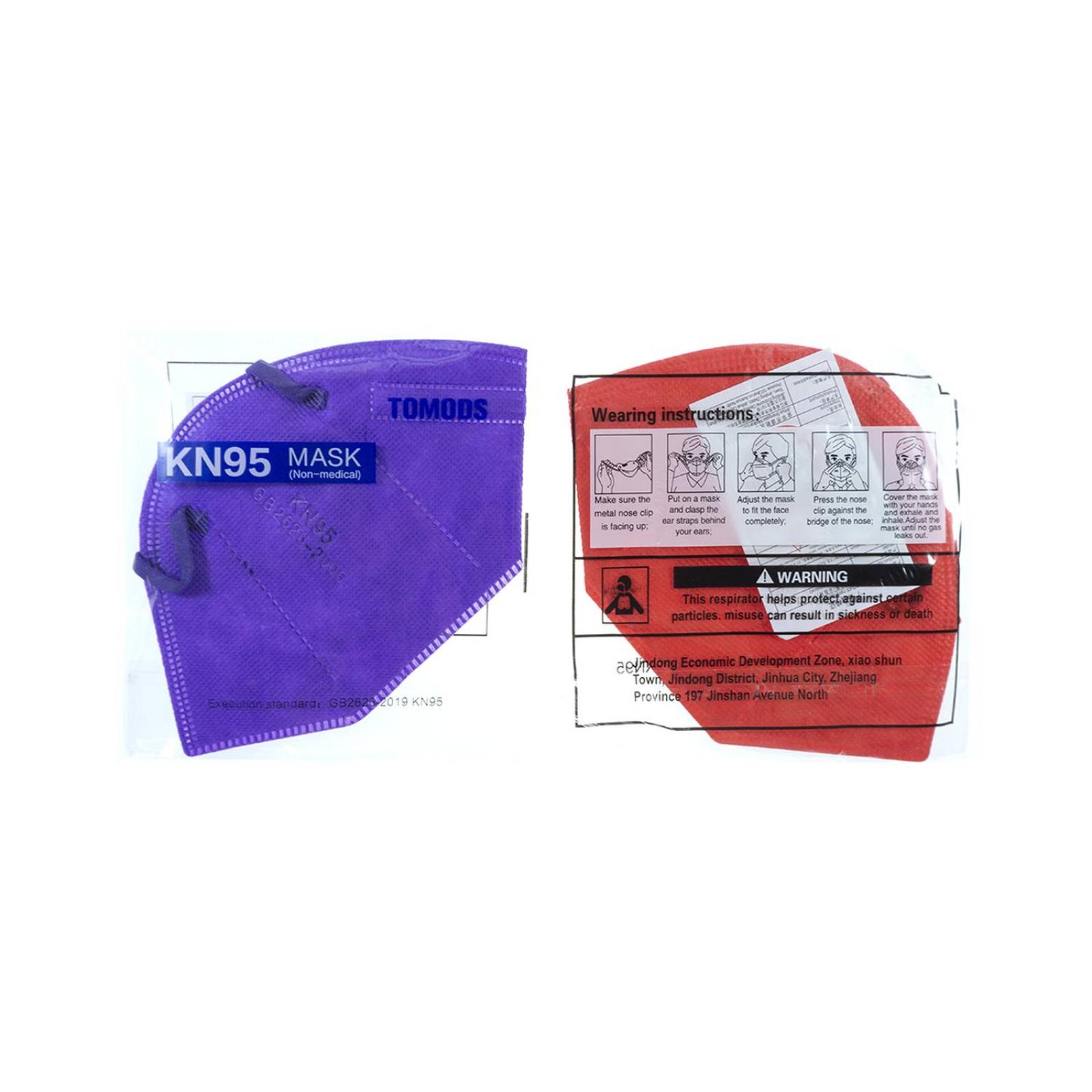 Kn95 Mascarillas Cubrebocas Lavables 13 Pzs Colores Tomods Mixto 2