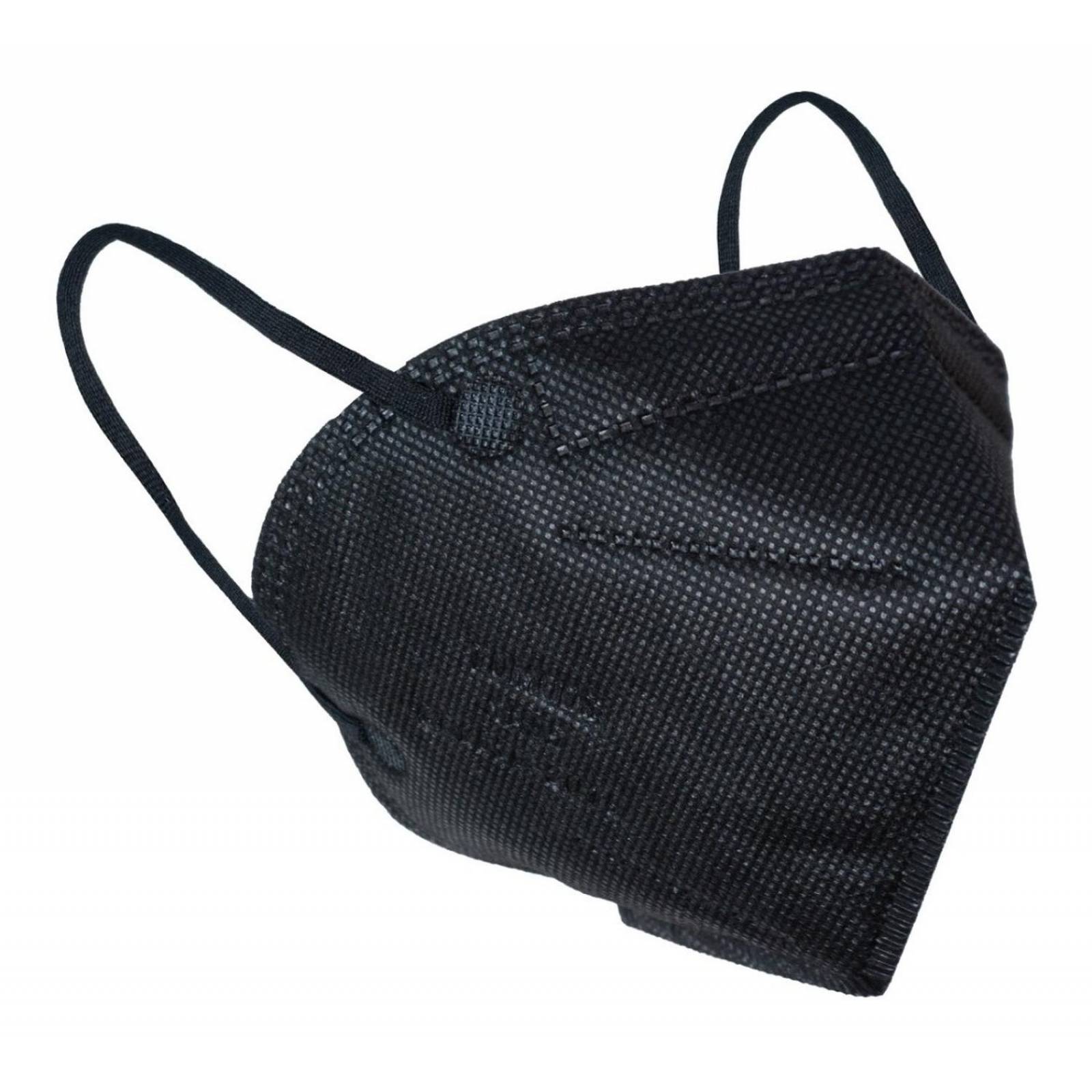 Kn95 Mascarillas Cubrebocas Lavables 13 Pzs Colores Tomods Negro.