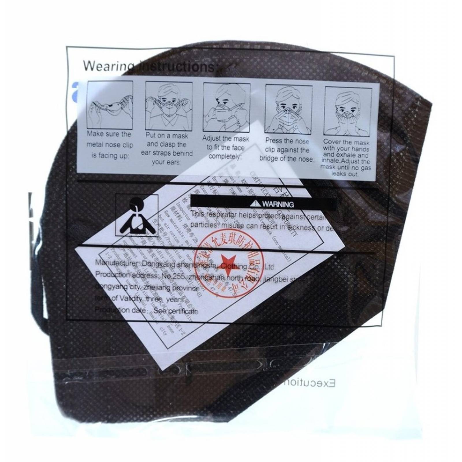 Kn95 Mascarillas Cubrebocas Lavables 13 Pzs Colores Tomods Negro.