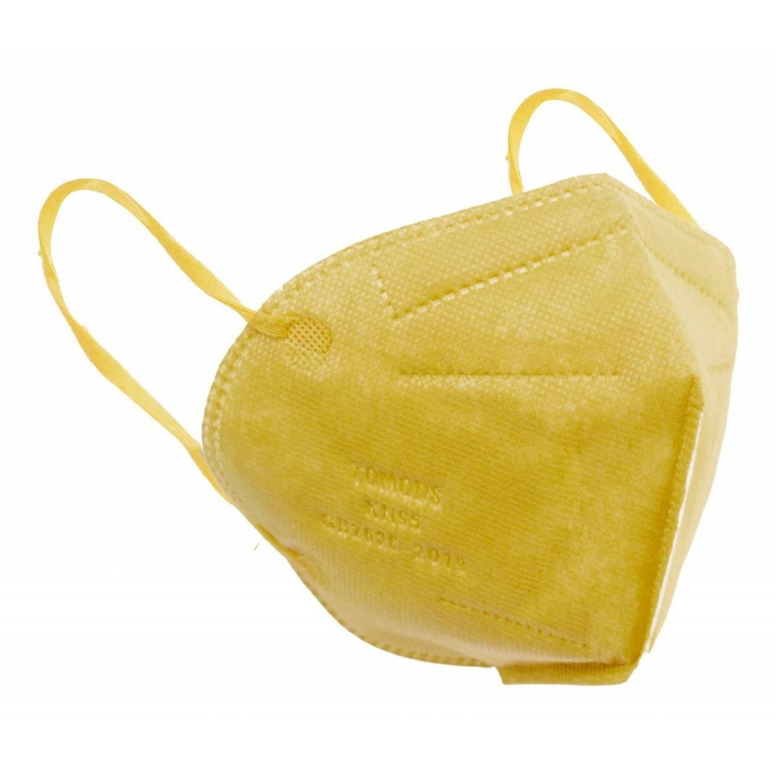 Kn95 Mascarillas Cubrebocas Lavables 13 Pzs Colores Tomods Mostaza.