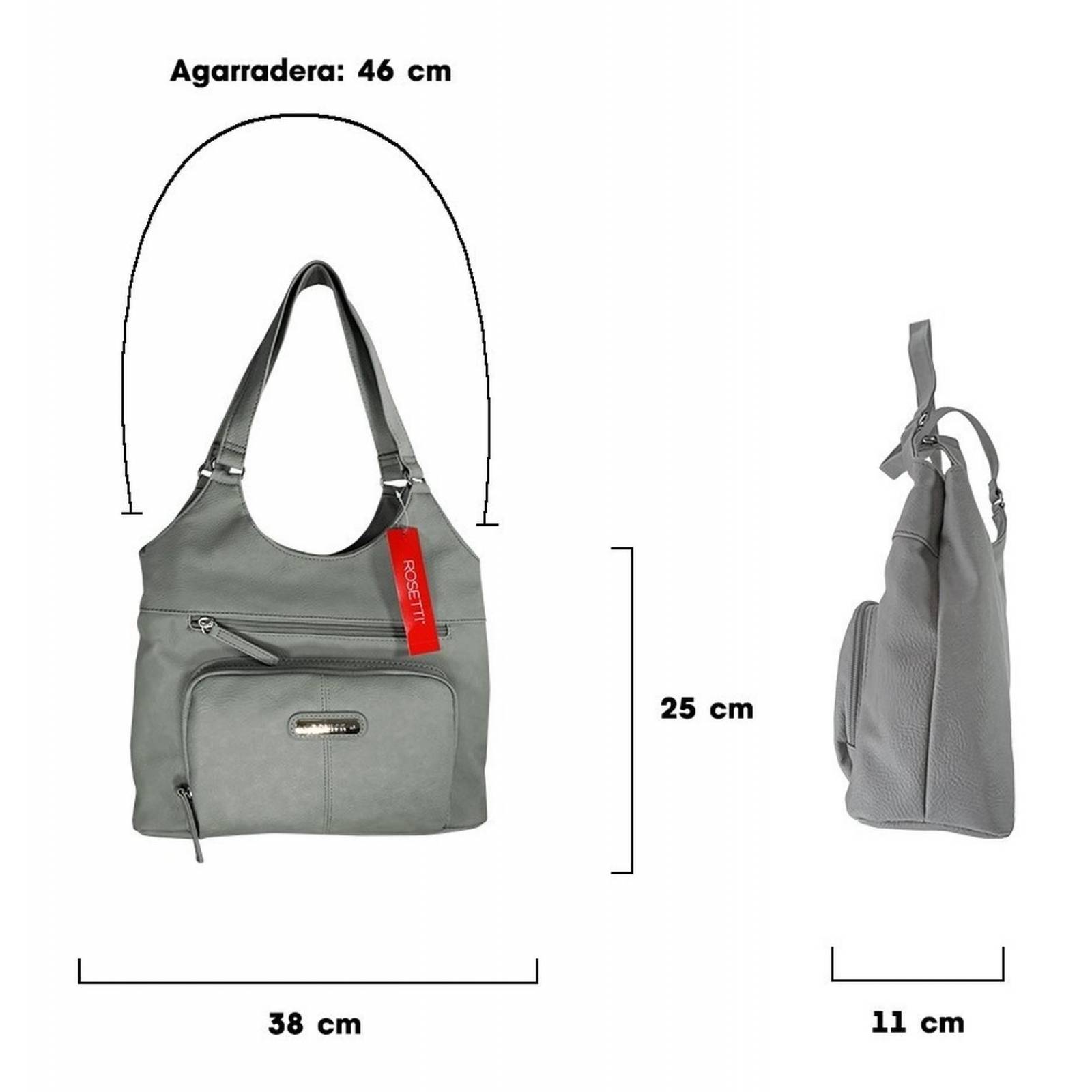 Bolso de dama Rosetti bolsa tipo hobo de mano para mujer grande .