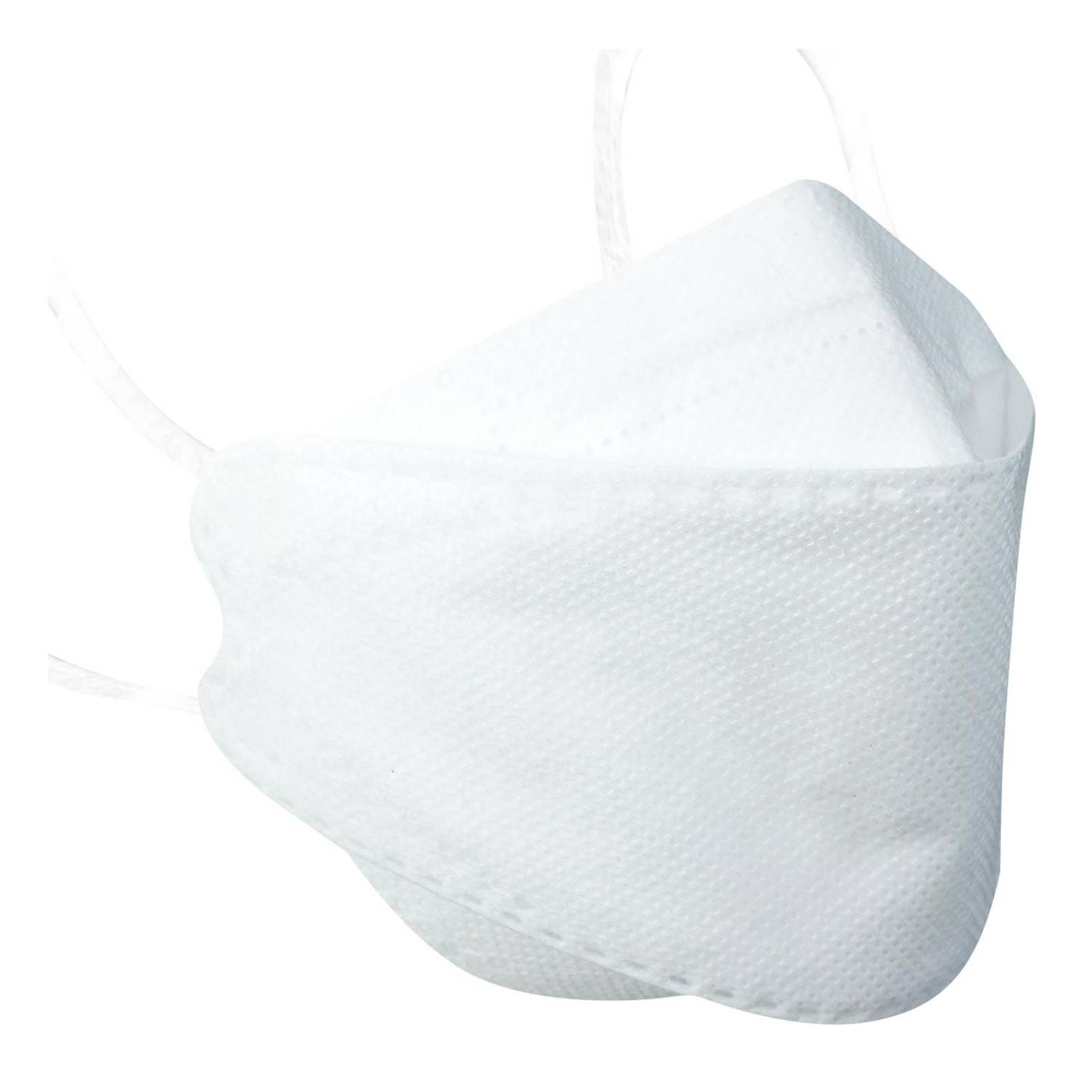 Cubrebocas Kf94 Infantil Mascarillas De Colores 15 Pzs Blanco