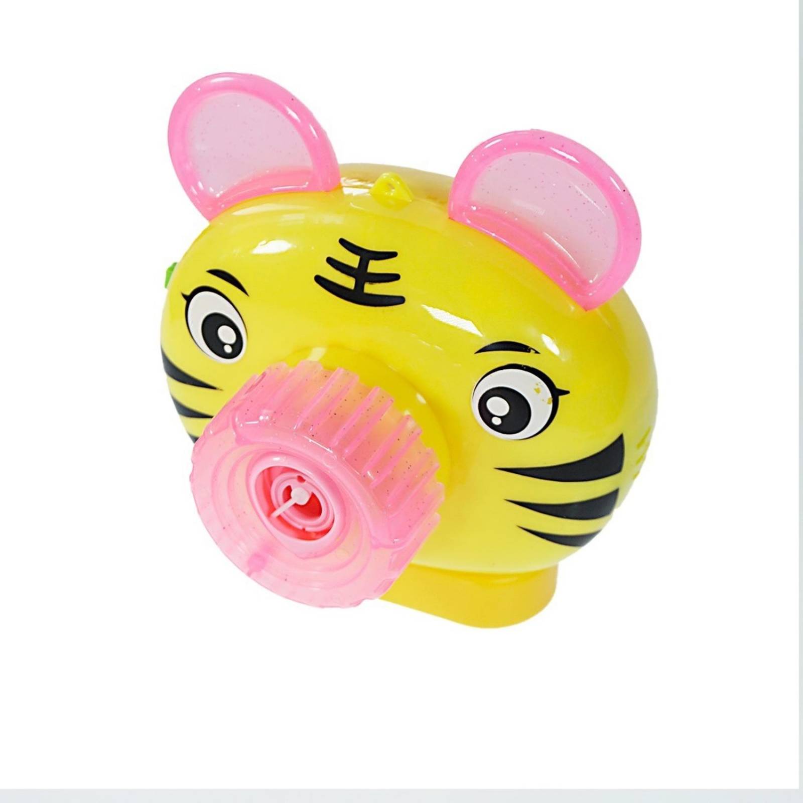 Cámara De Burbujas Juguete Para Hacer Burbujas Burbujero 1pz Tigre
