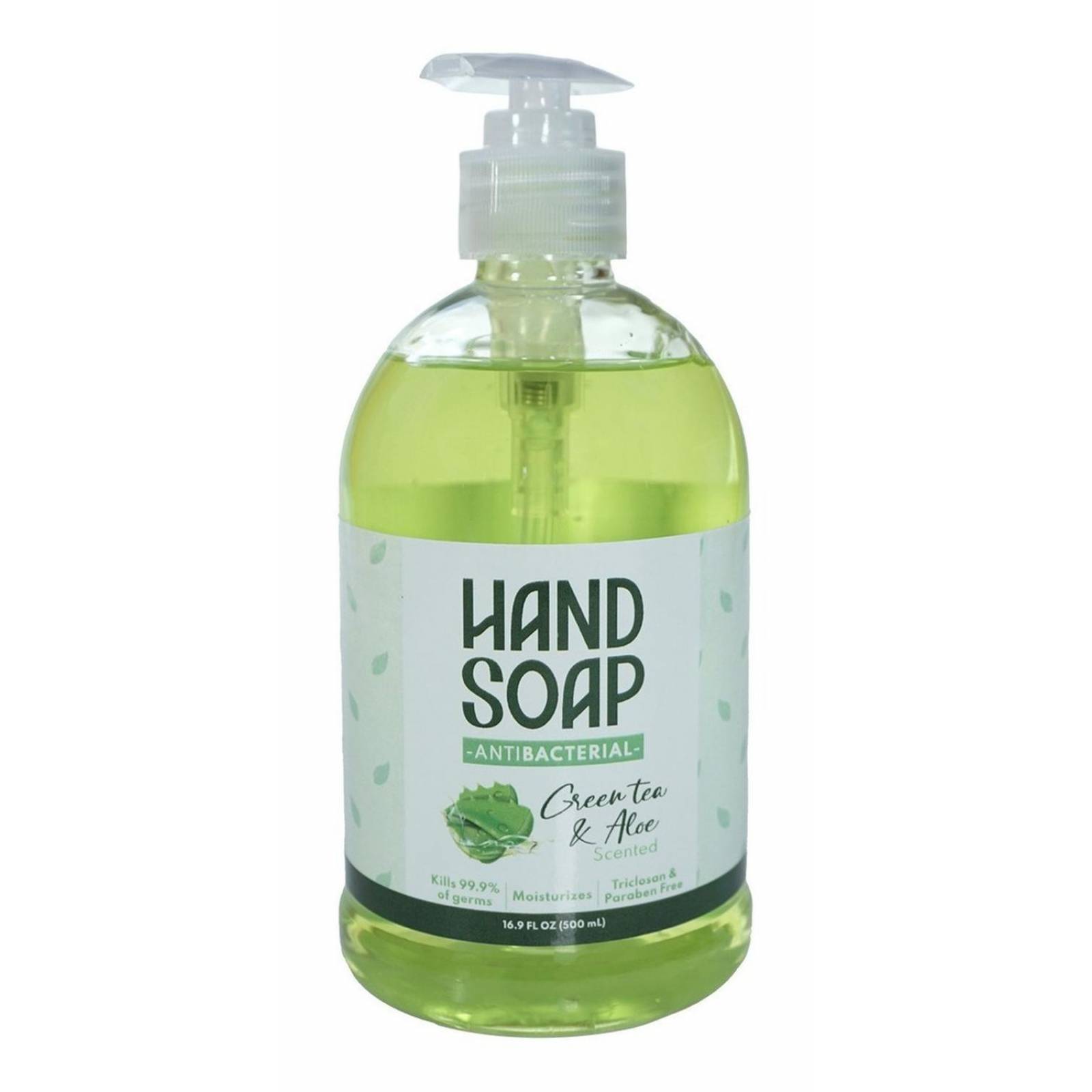 Jabón Líquido Para Manos Antibacterial Hipoalergénico 500mil Tee verde y aloe vera