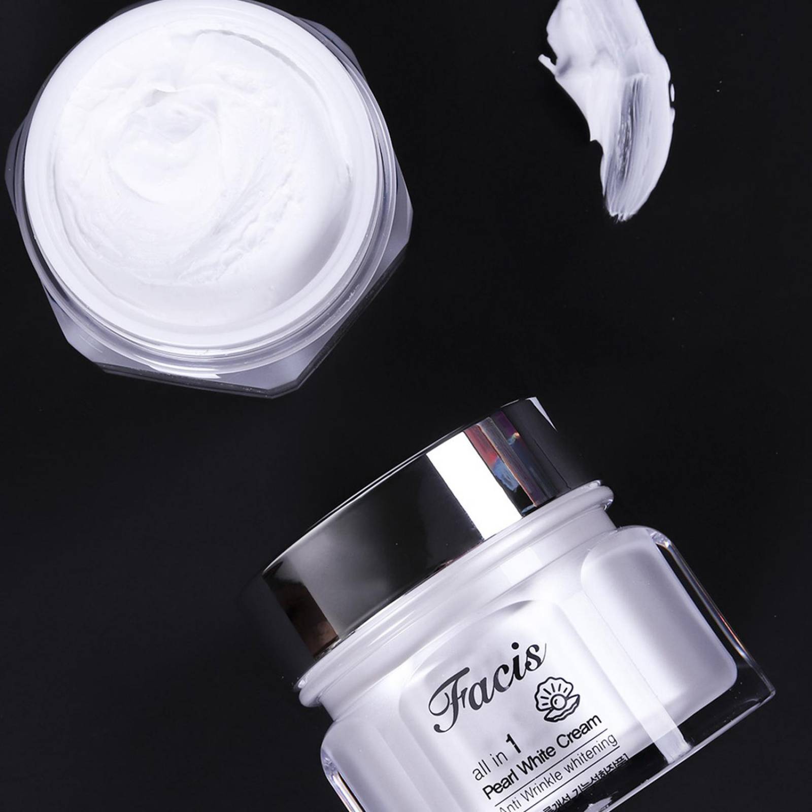 Crema aclaradora polvo de perlas para piel madura 100ml 