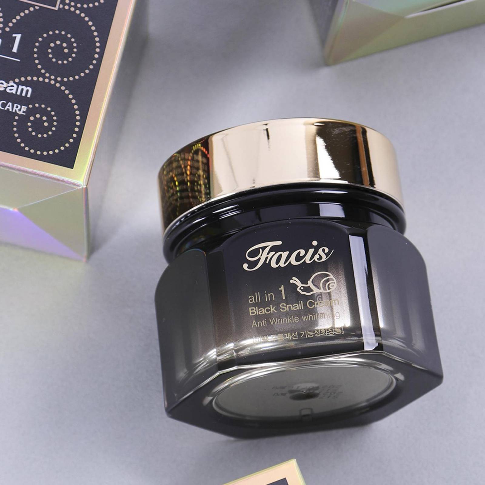 Crema Hidratante con baba de caracol reducción de cicatrices 100mL 