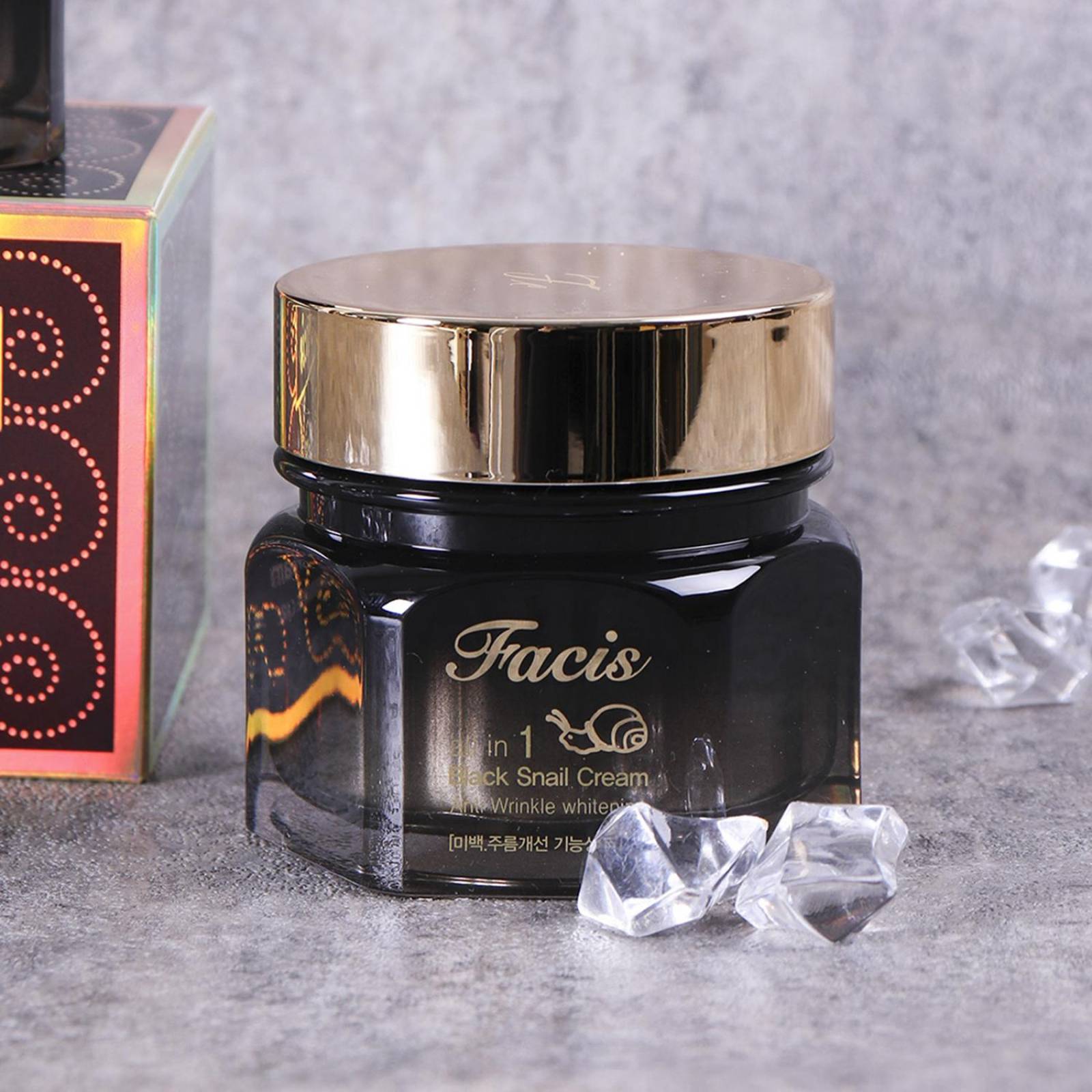 Crema Hidratante con baba de caracol reducción de cicatrices 100mL 