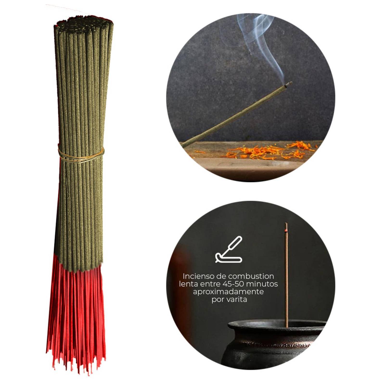 Varitas de Incienso Aromaticas 30 cm Con 100 pz COPAL Copal