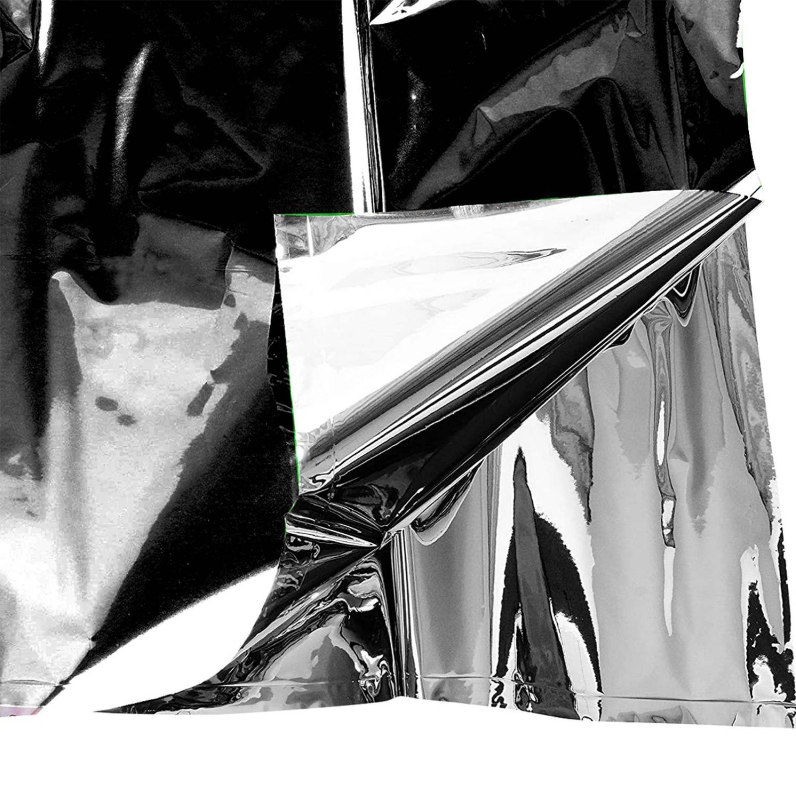 Mantel Para Mesa De Fiesta Colores Metalicos Rectangular 1pz Negro