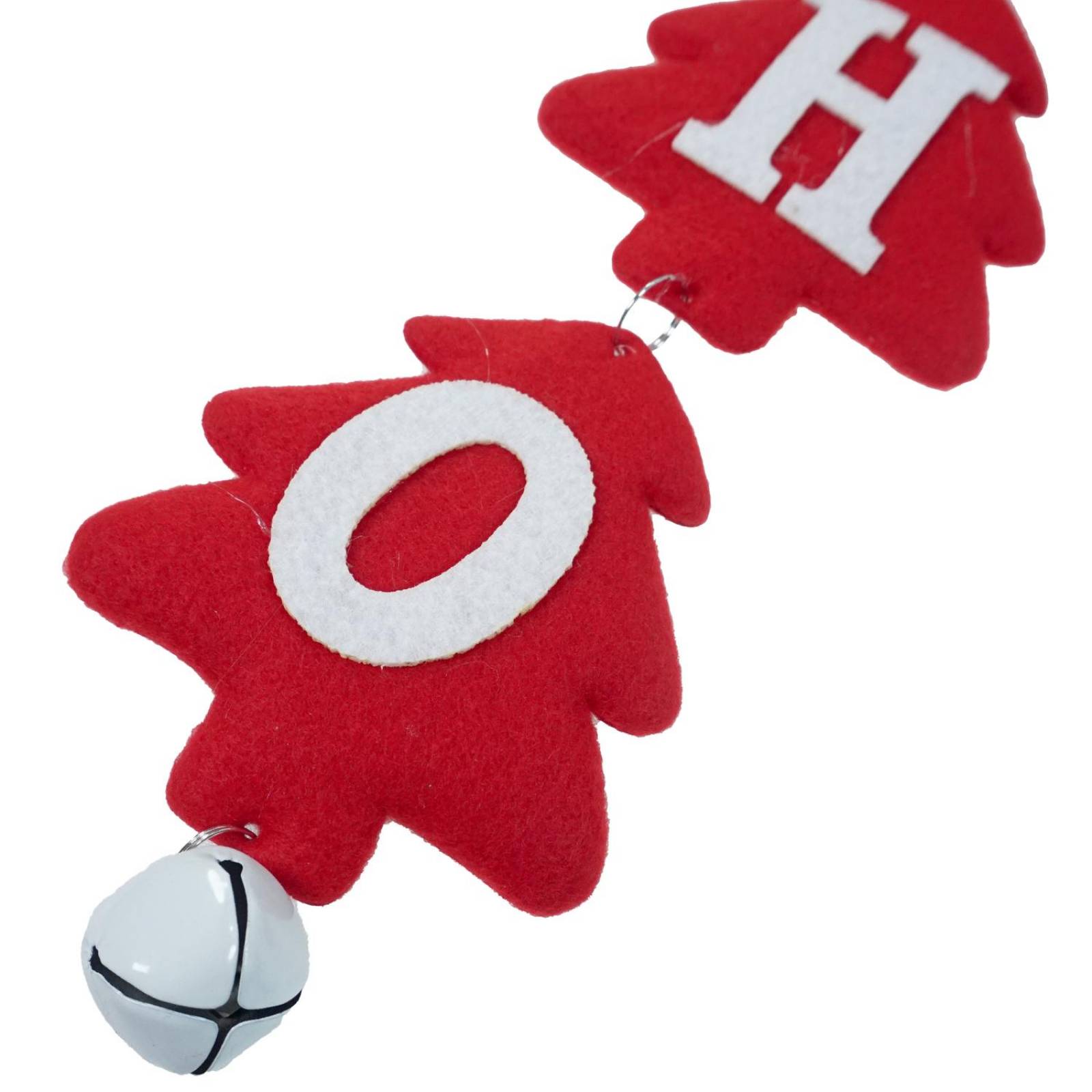 Adornos Navideños para colgar pino santa1 Pz Rojo