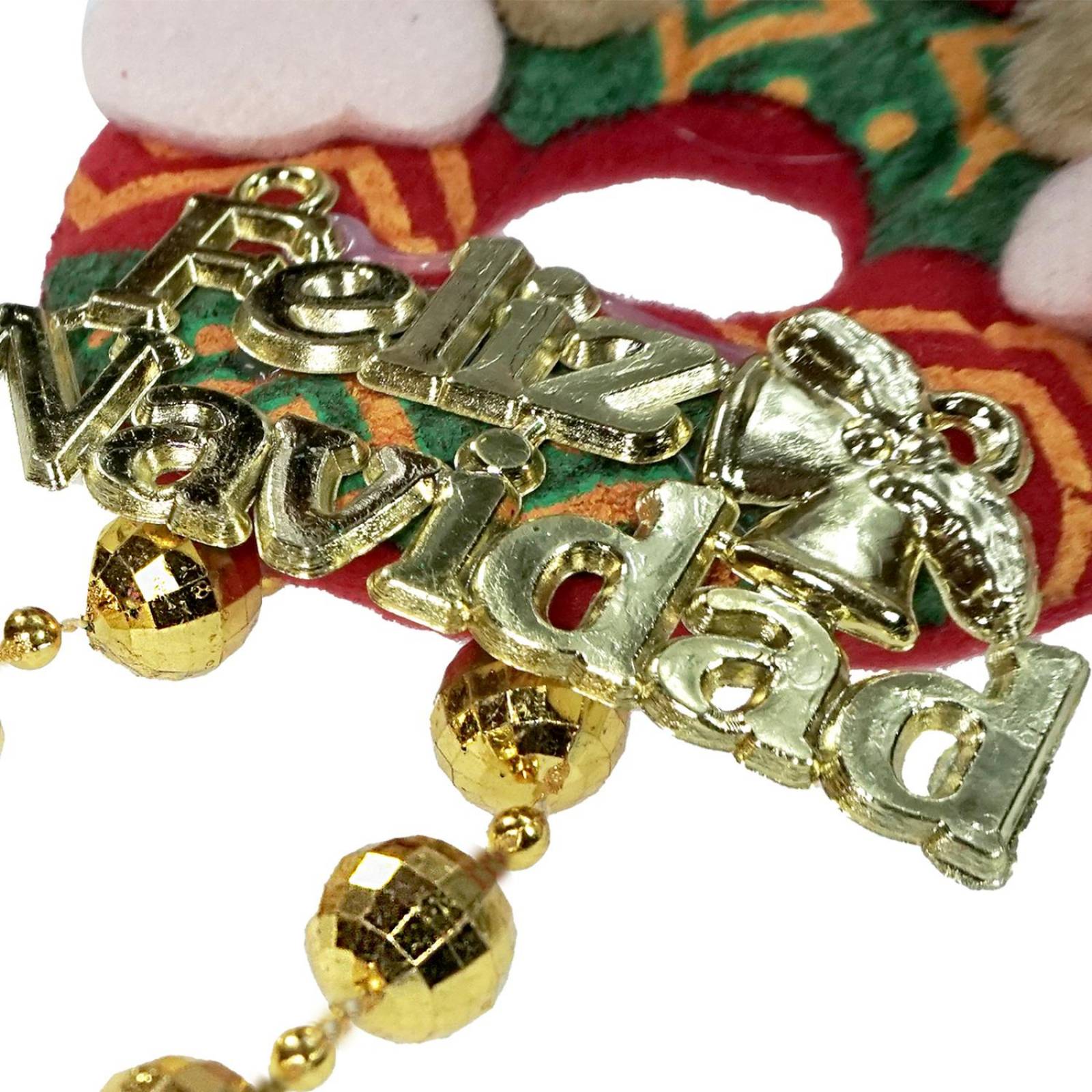 Adornos para árbol Muñecos Feliz Navidad 8 pz