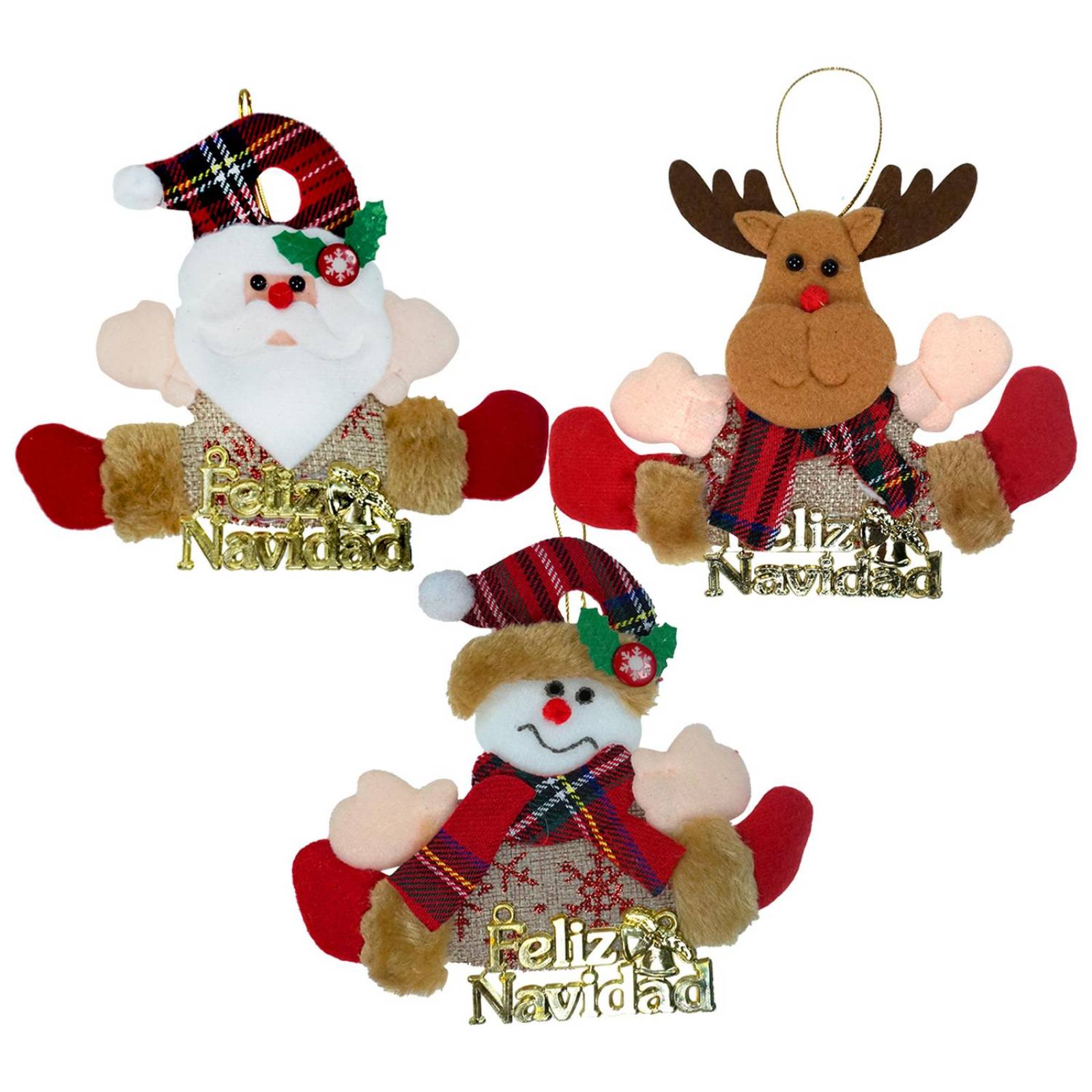 Adornos Colgantes Letrero Feliz Navidad Split