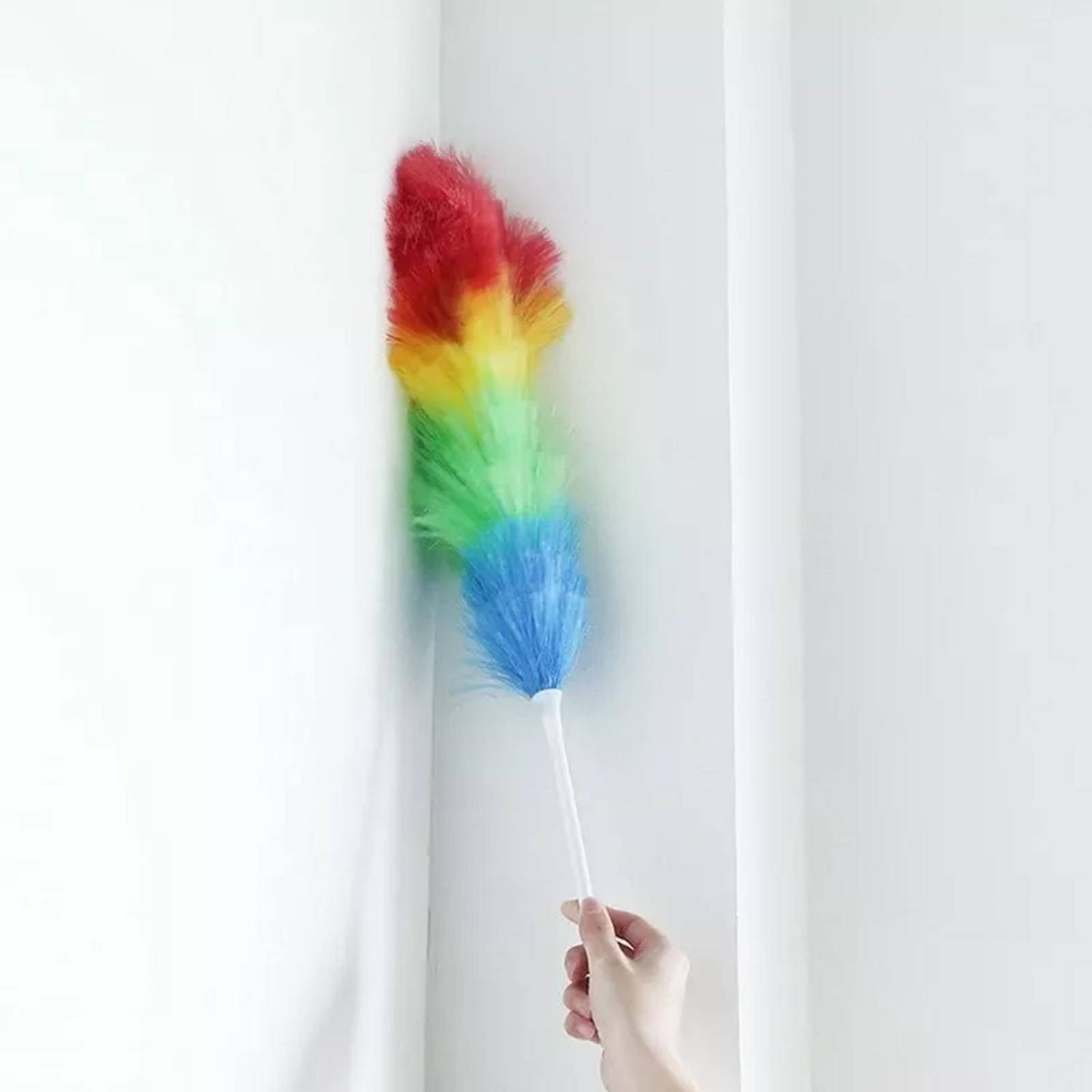 Plumero De Fibra Sintetica De Colores 2pz 