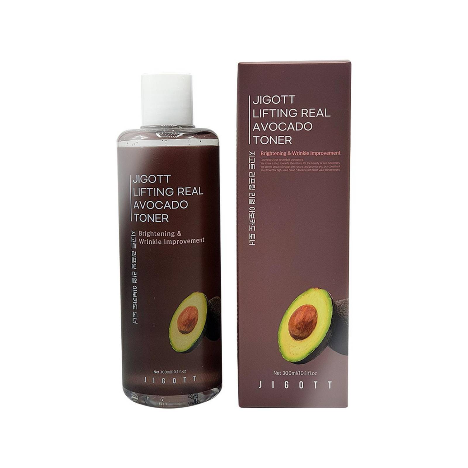Tonico Facial Hidratante De Extracto D Aguacate Jigott 300mL 
