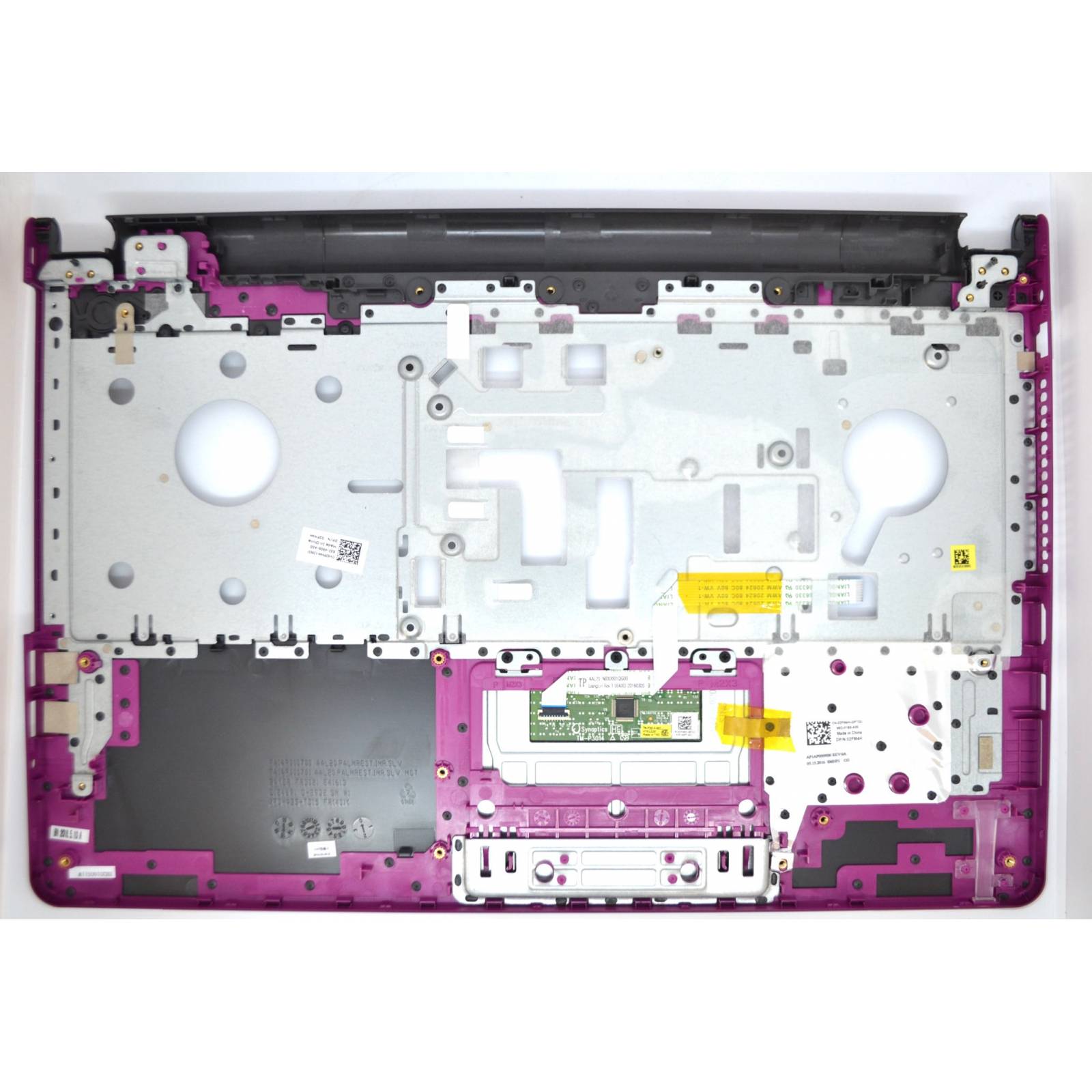 PALMREST DELL INSPIRON 15-5555 / 5558 / NEGRA-MORADA CON PAD ORIGINAL 02FM4H