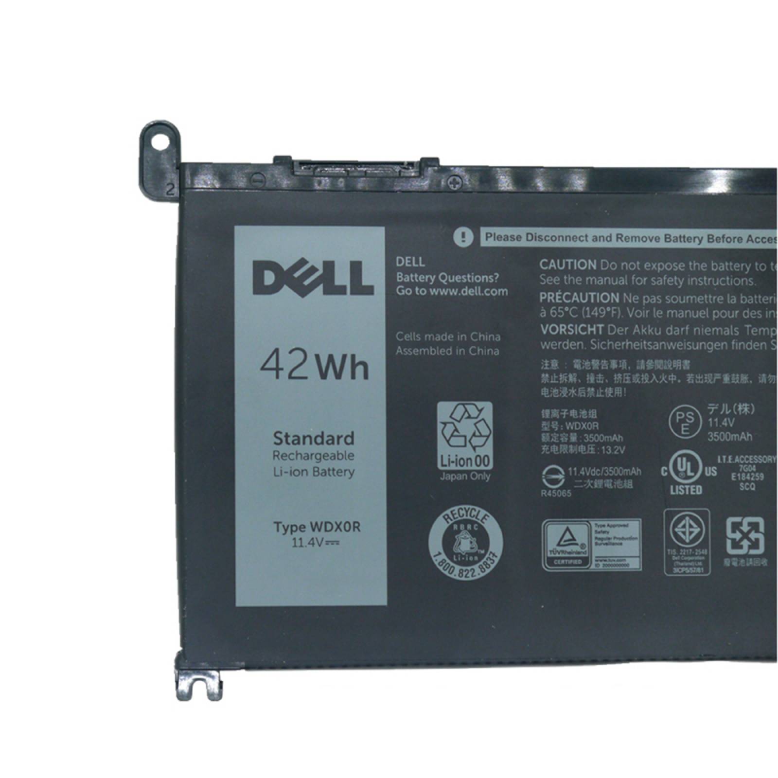 BATERIA ORIGINAL DELL LATITUDE 3400 Yrdd6 01vx1h 42wh