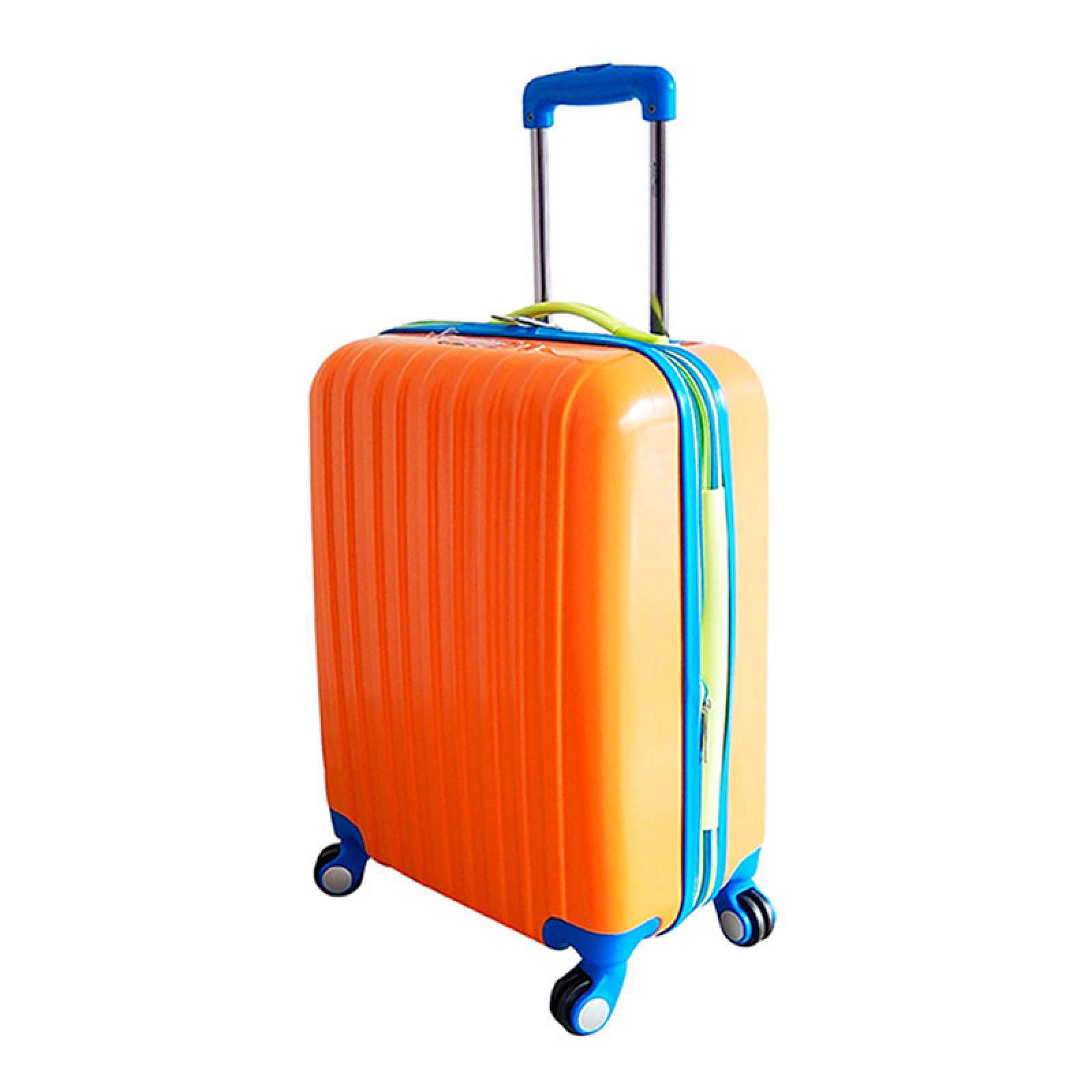Maleta Rigida Hawai 20" Naranja Peak Tour + Bolsa Neopreno Dama de Regalo